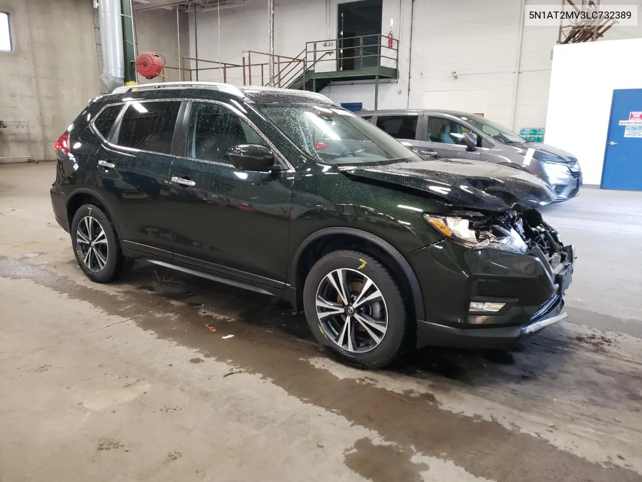 2020 Nissan Rogue S VIN: 5N1AT2MV3LC732389 Lot: 81508434