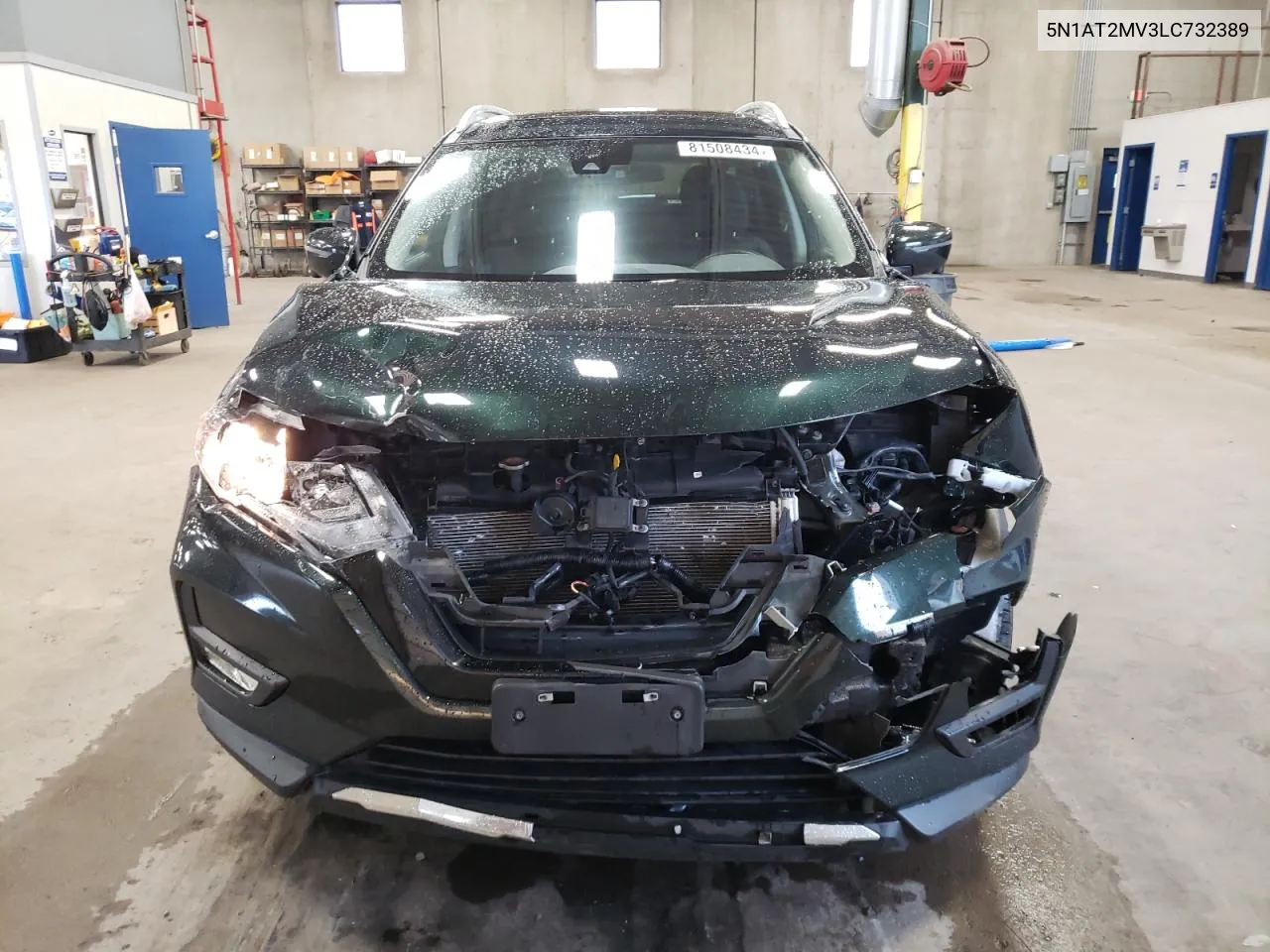 2020 Nissan Rogue S VIN: 5N1AT2MV3LC732389 Lot: 81508434