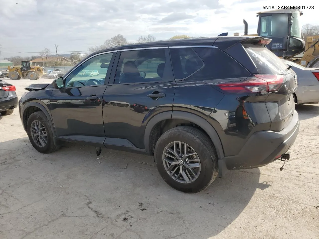 2021 Nissan Rogue S VIN: 5N1AT3AB4MC801723 Lot: 46947554