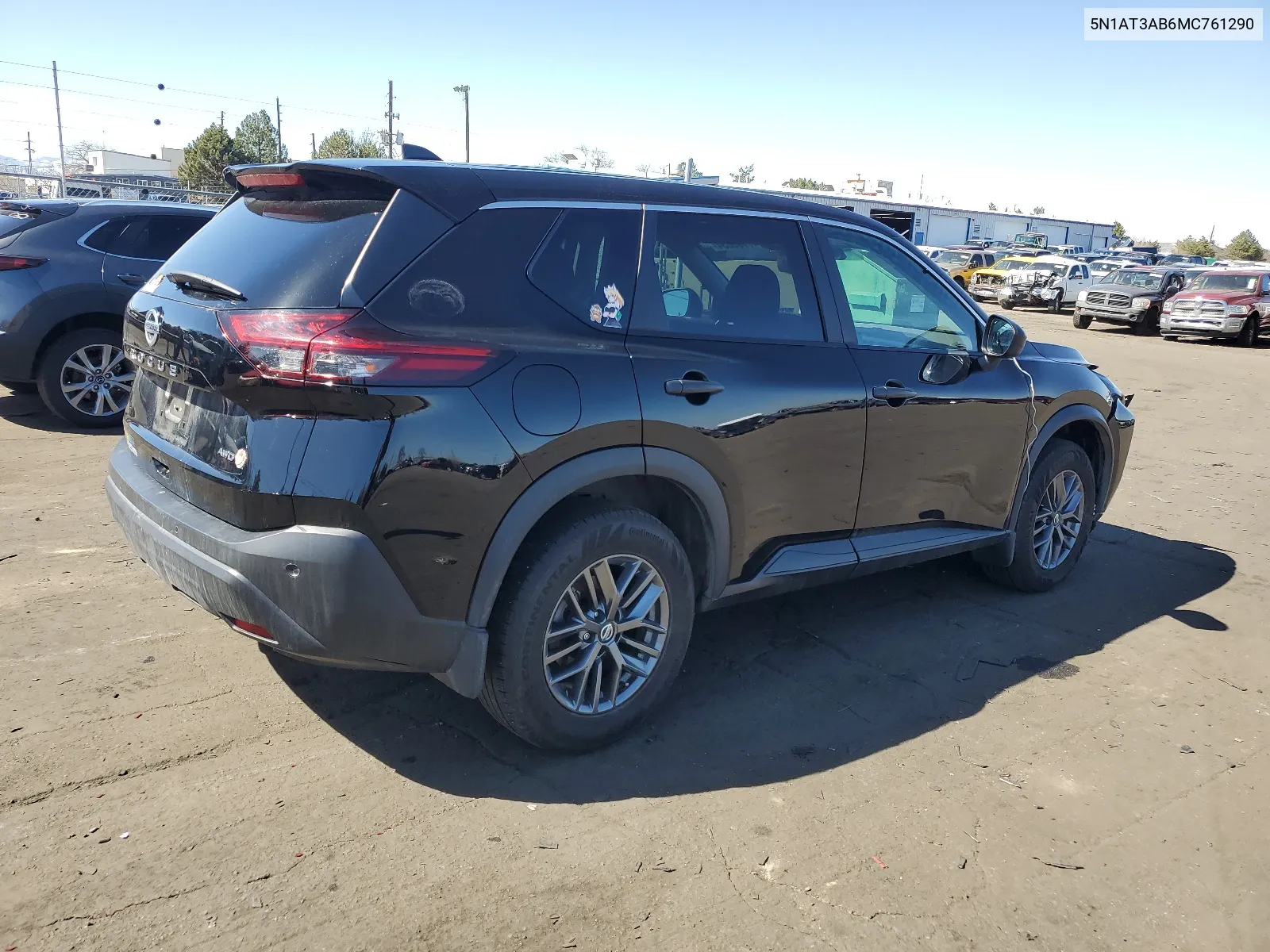 5N1AT3AB6MC761290 2021 Nissan Rogue S