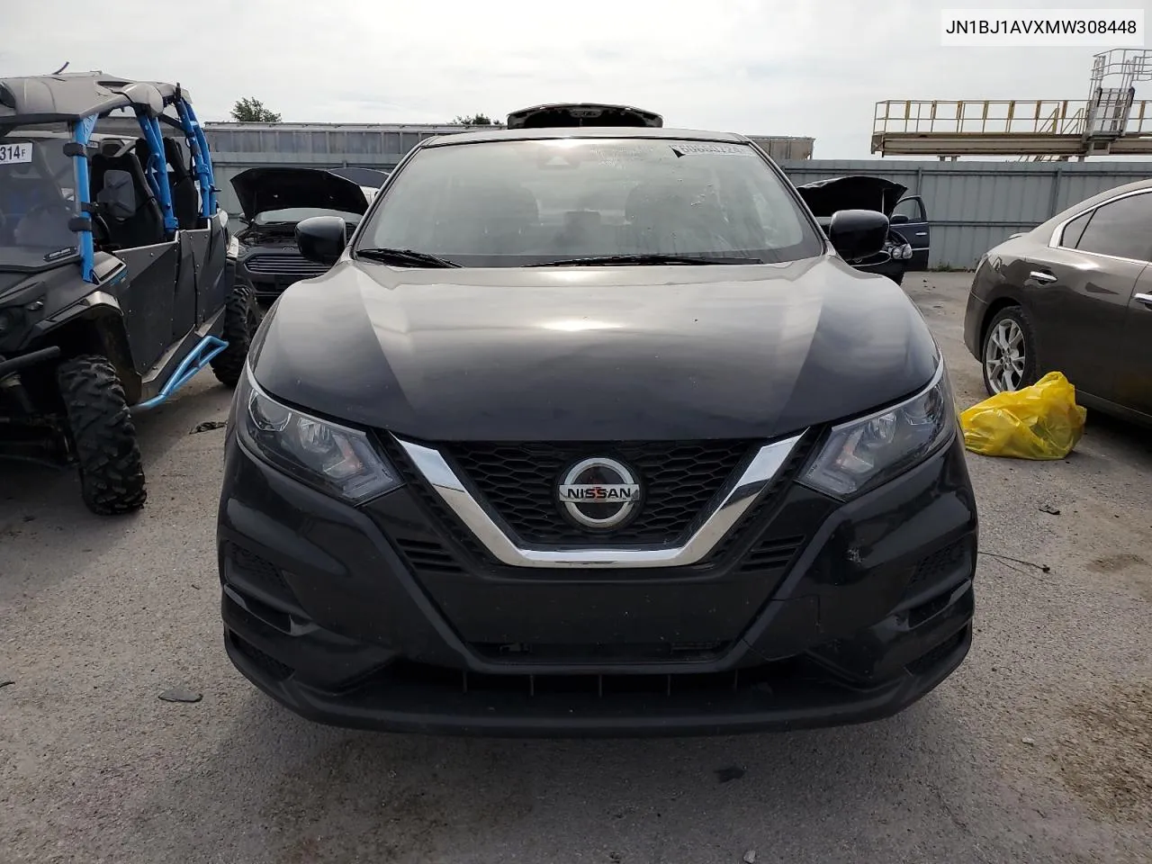 2021 Nissan Rogue Sport S VIN: JN1BJ1AVXMW308448 Lot: 60650724