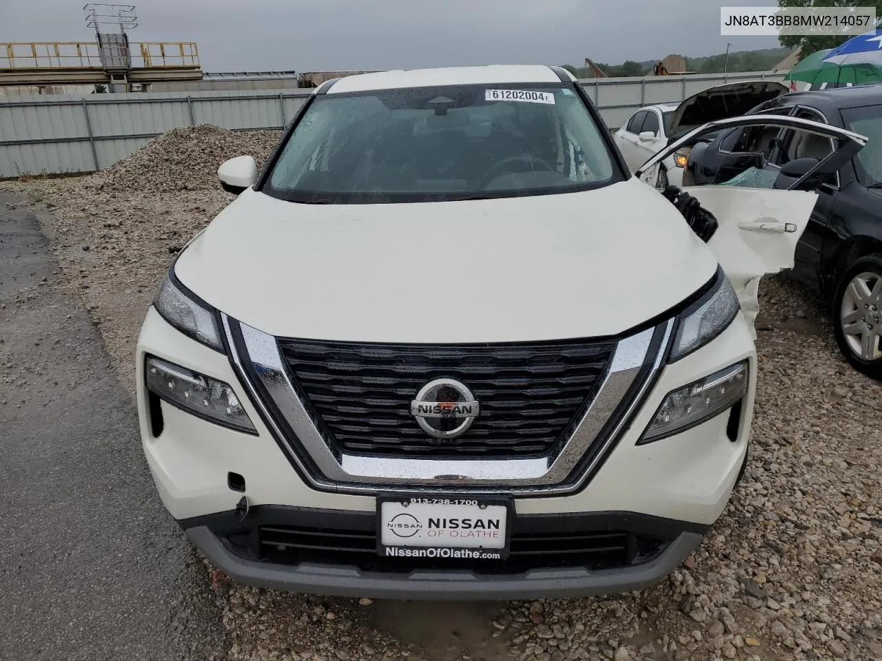 2021 Nissan Rogue Sv VIN: JN8AT3BB8MW214057 Lot: 61202004