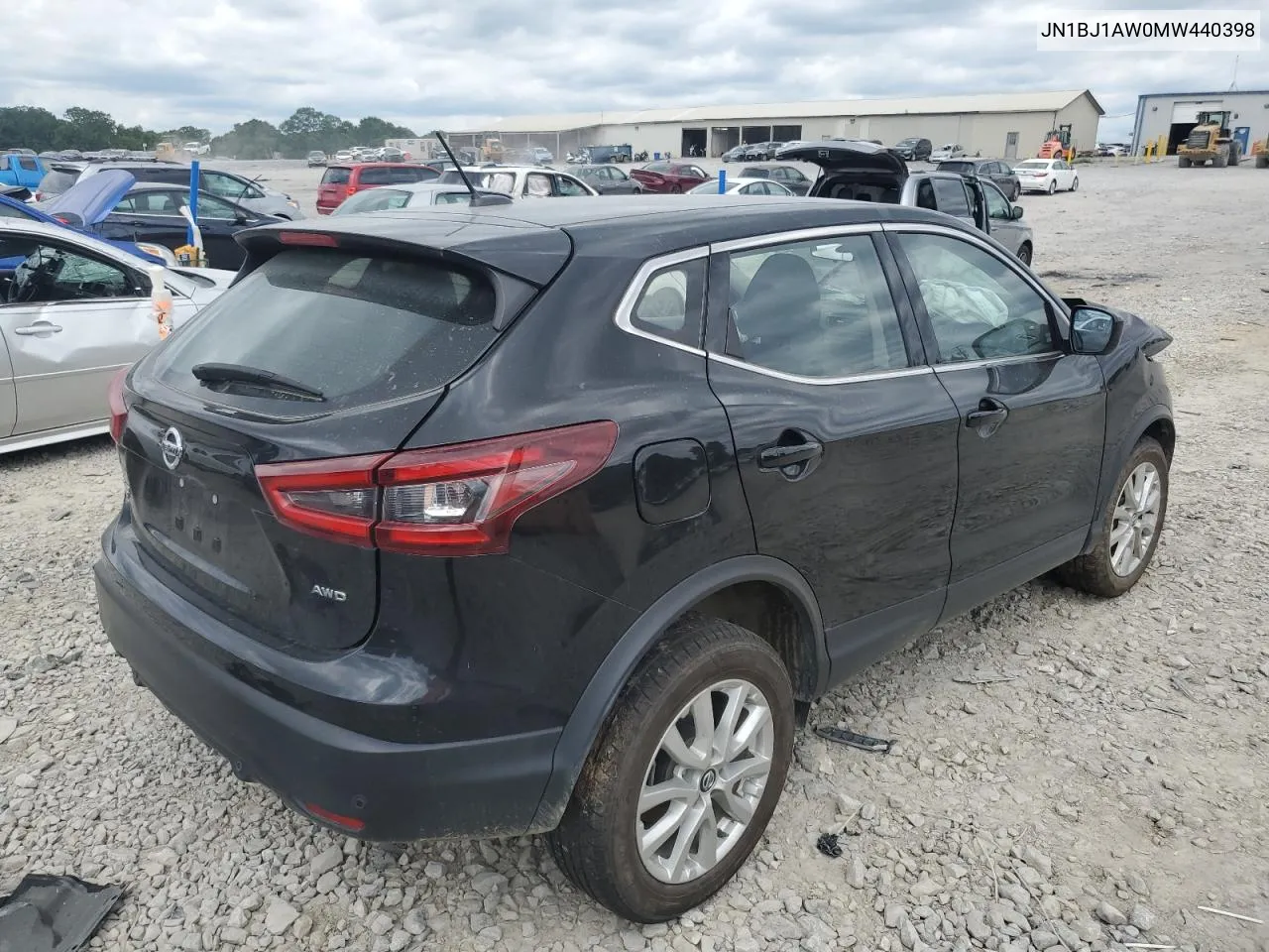 2021 Nissan Rogue Sport S VIN: JN1BJ1AW0MW440398 Lot: 61226434