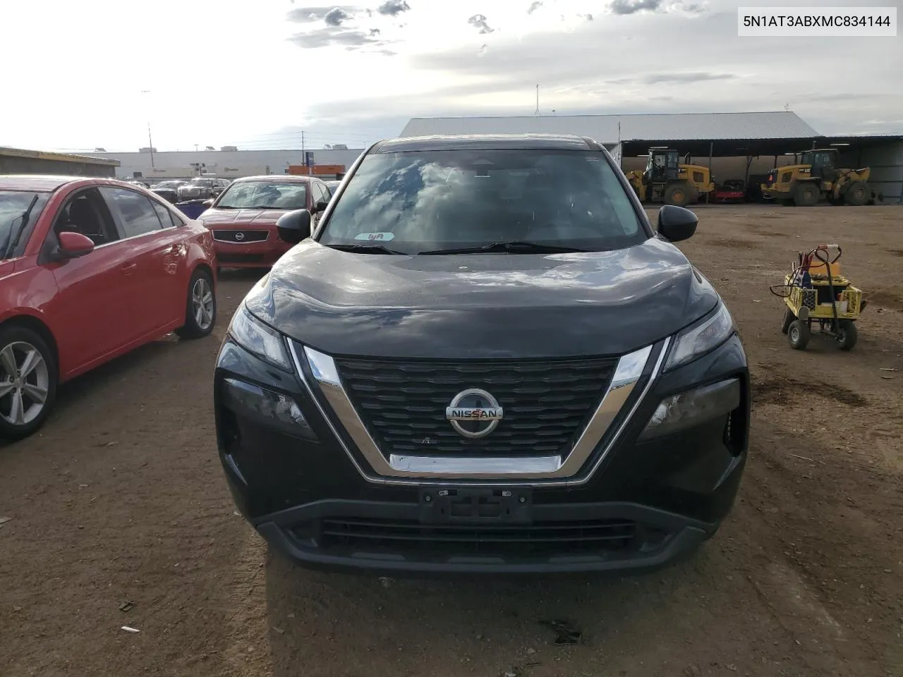 2021 Nissan Rogue S VIN: 5N1AT3ABXMC834144 Lot: 61349904