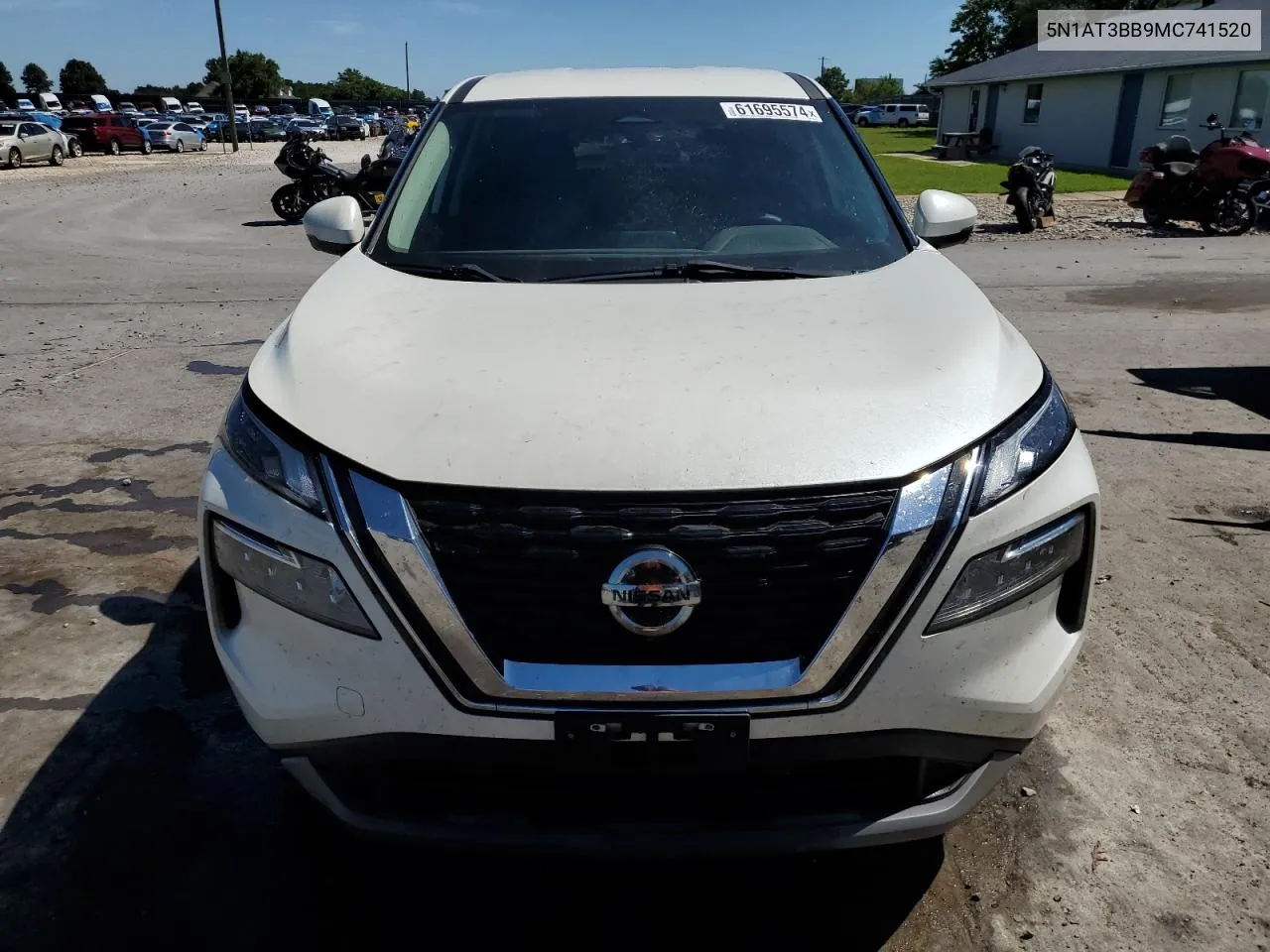 2021 Nissan Rogue Sv VIN: 5N1AT3BB9MC741520 Lot: 61695574