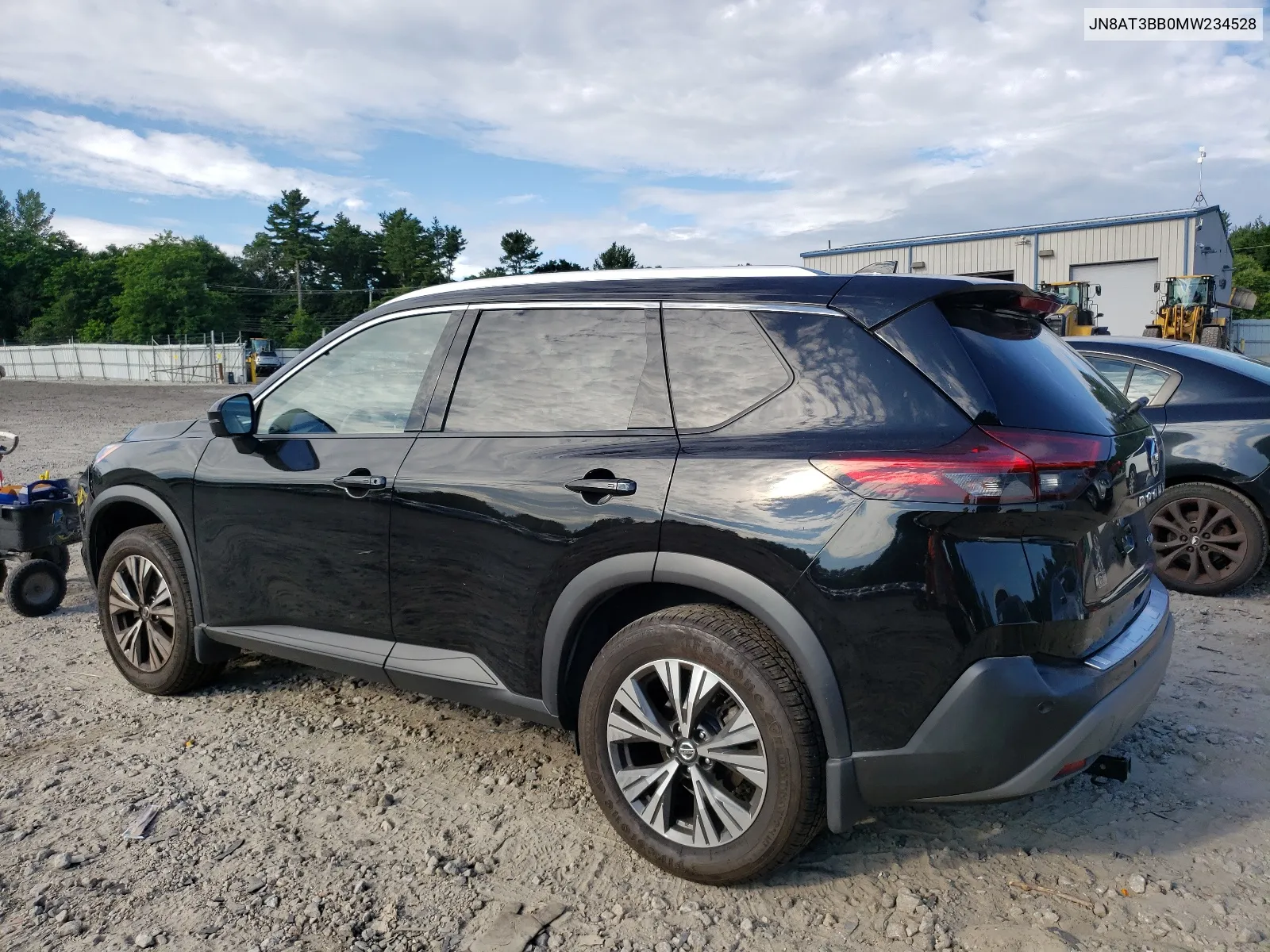 2021 Nissan Rogue Sv VIN: JN8AT3BB0MW234528 Lot: 62637324