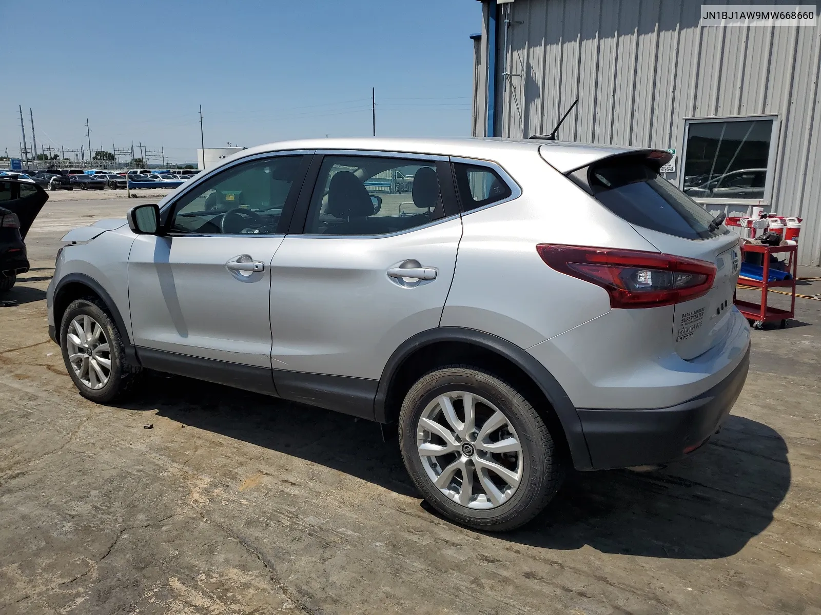 2021 Nissan Rogue Sport S VIN: JN1BJ1AW9MW668660 Lot: 63235704