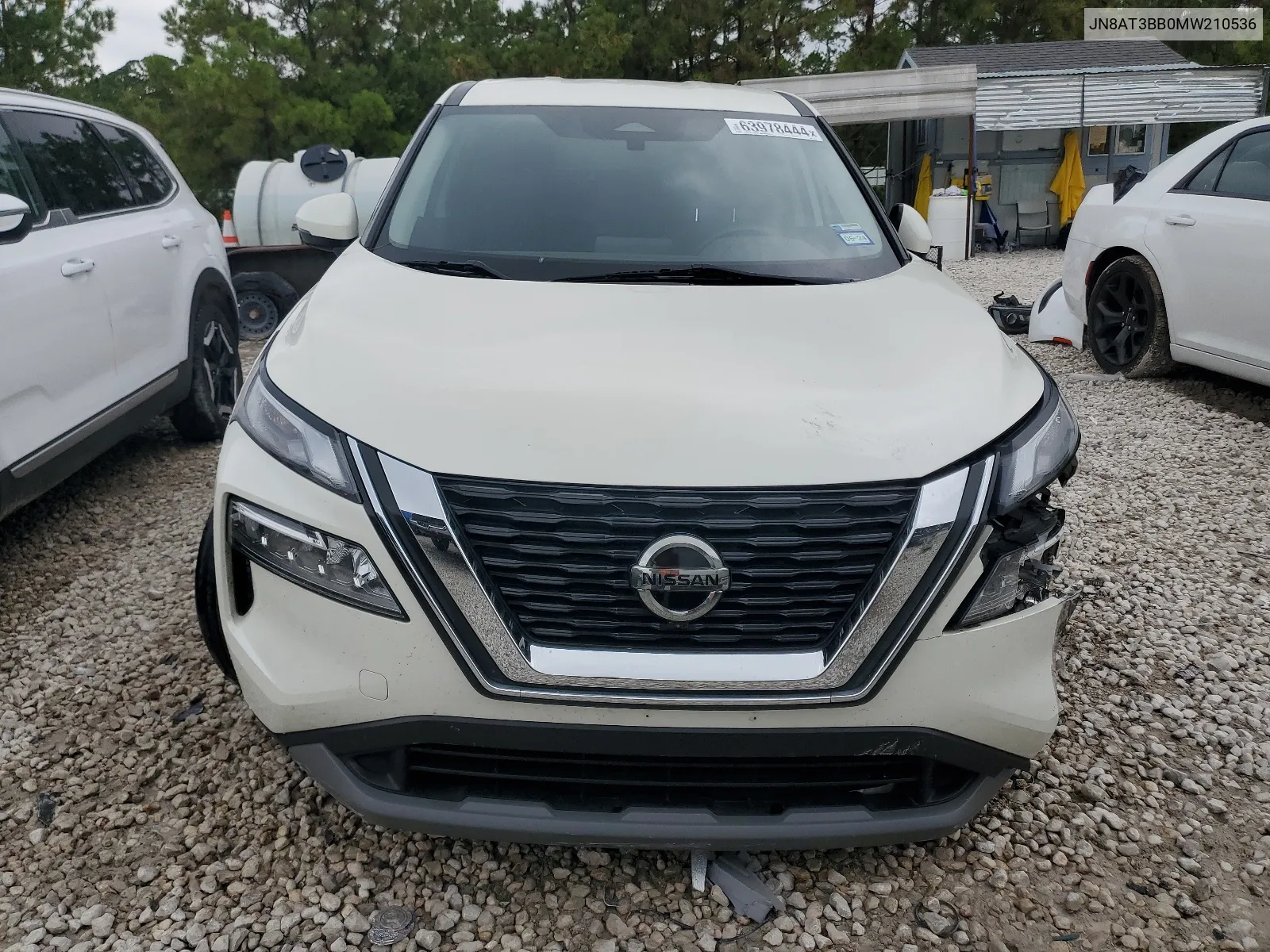 2021 Nissan Rogue Sv VIN: JN8AT3BB0MW210536 Lot: 63978444