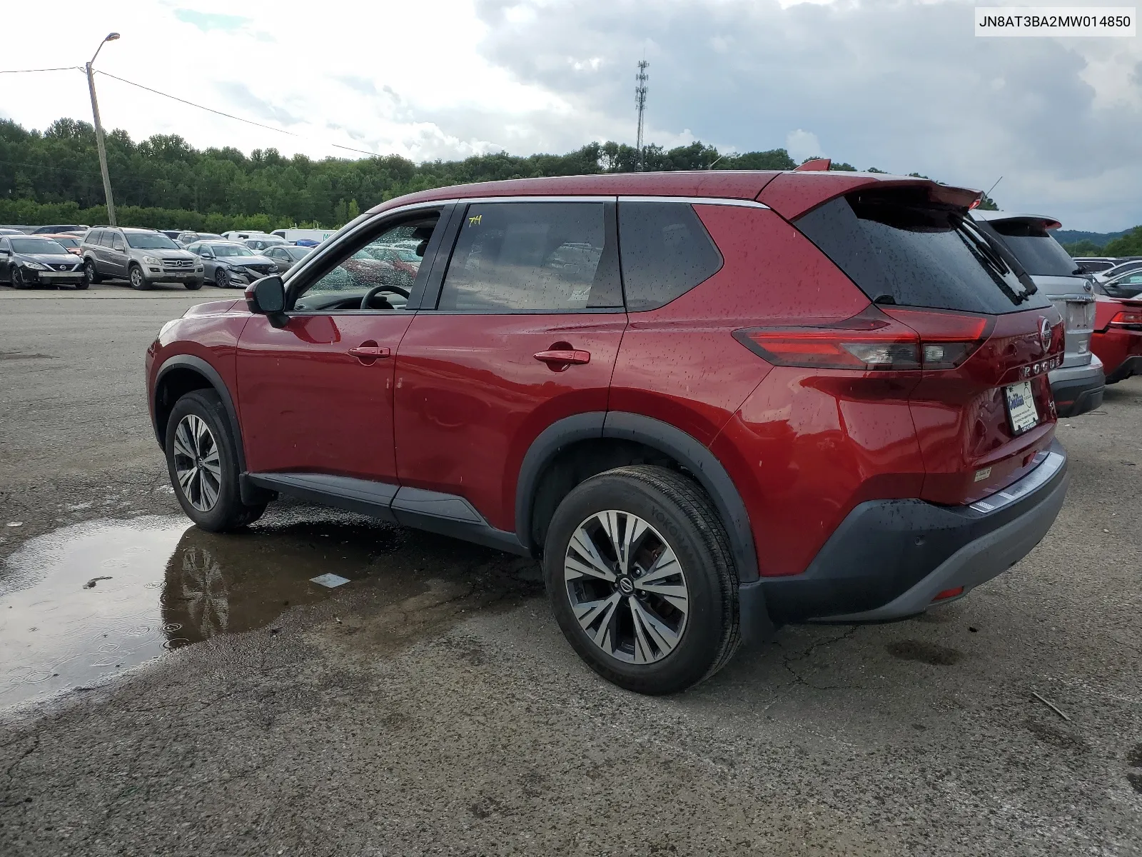 2021 Nissan Rogue Sv VIN: JN8AT3BA2MW014850 Lot: 64043464