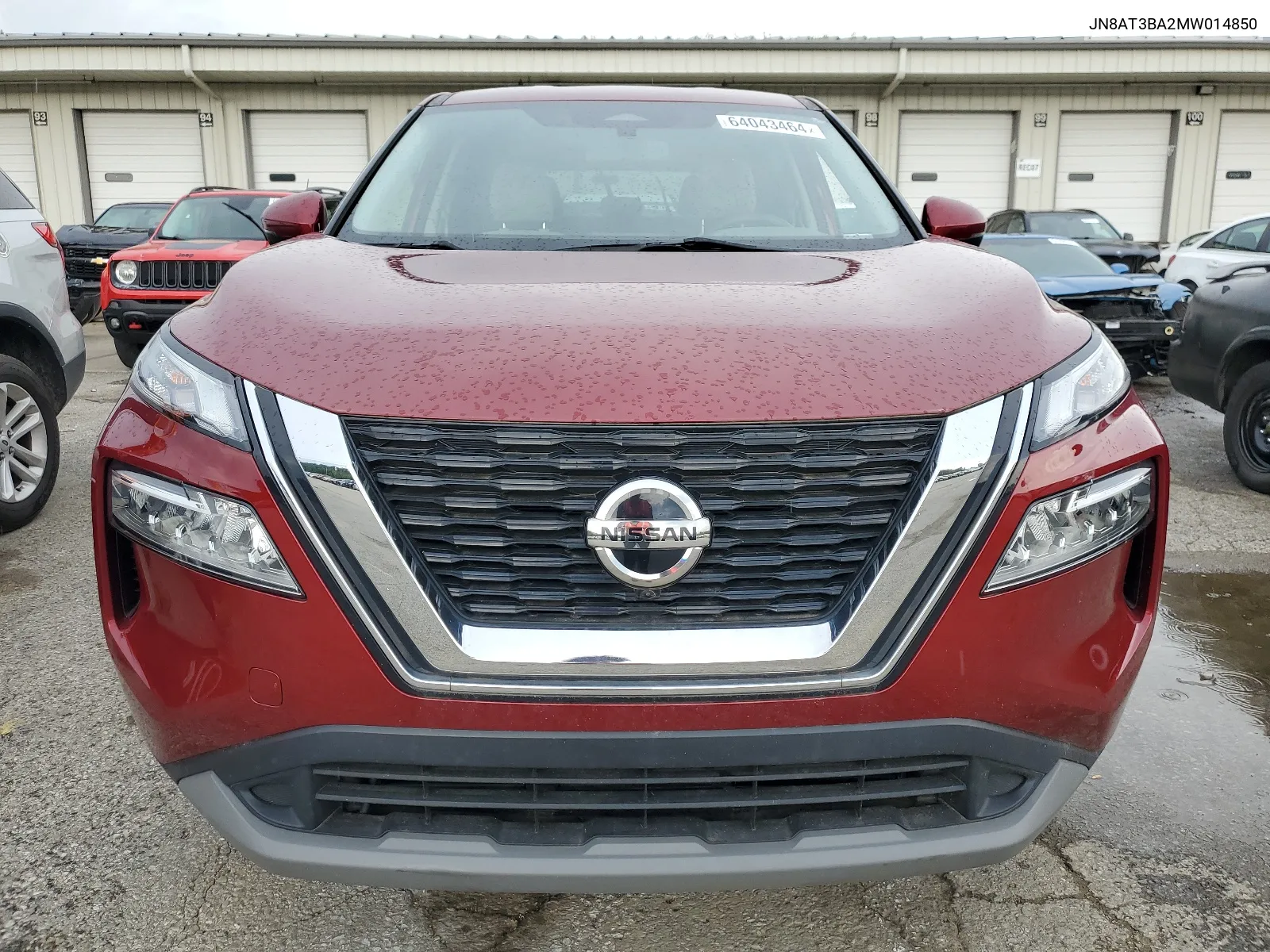 2021 Nissan Rogue Sv VIN: JN8AT3BA2MW014850 Lot: 64043464