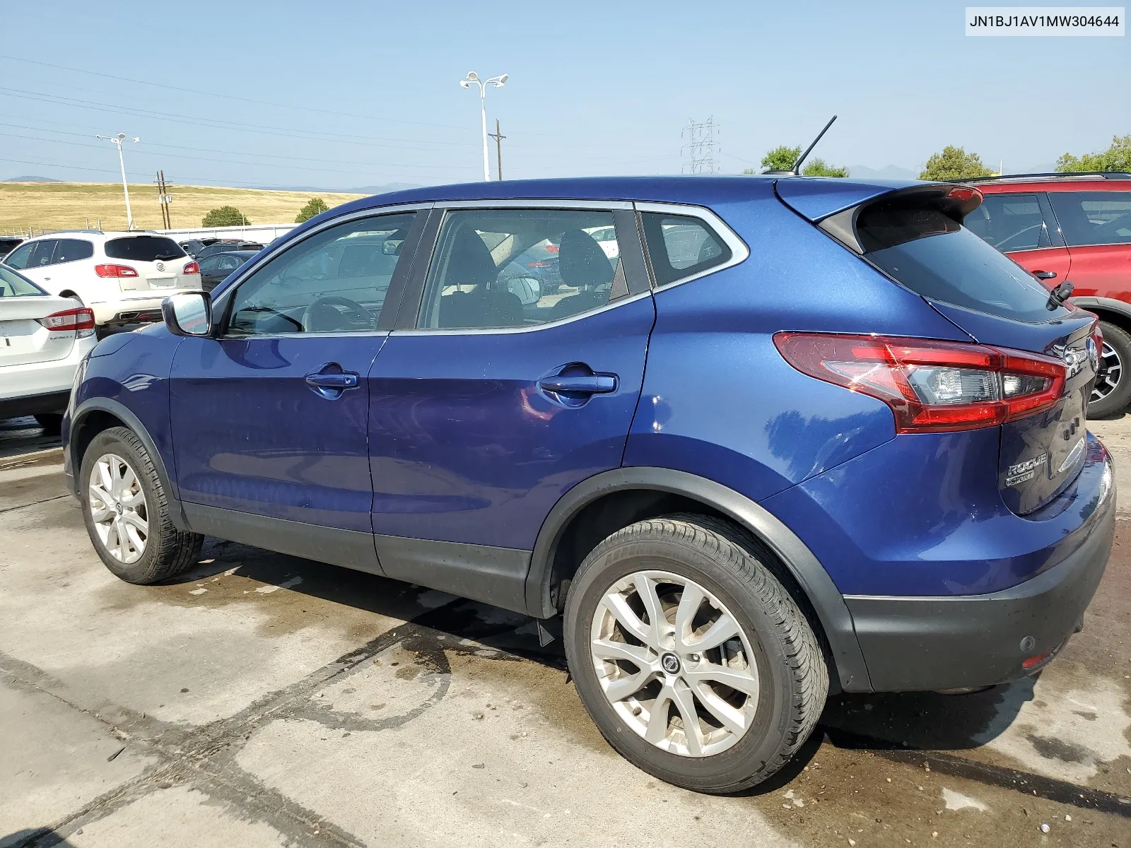 2021 Nissan Rogue Sport S VIN: JN1BJ1AV1MW304644 Lot: 64276264