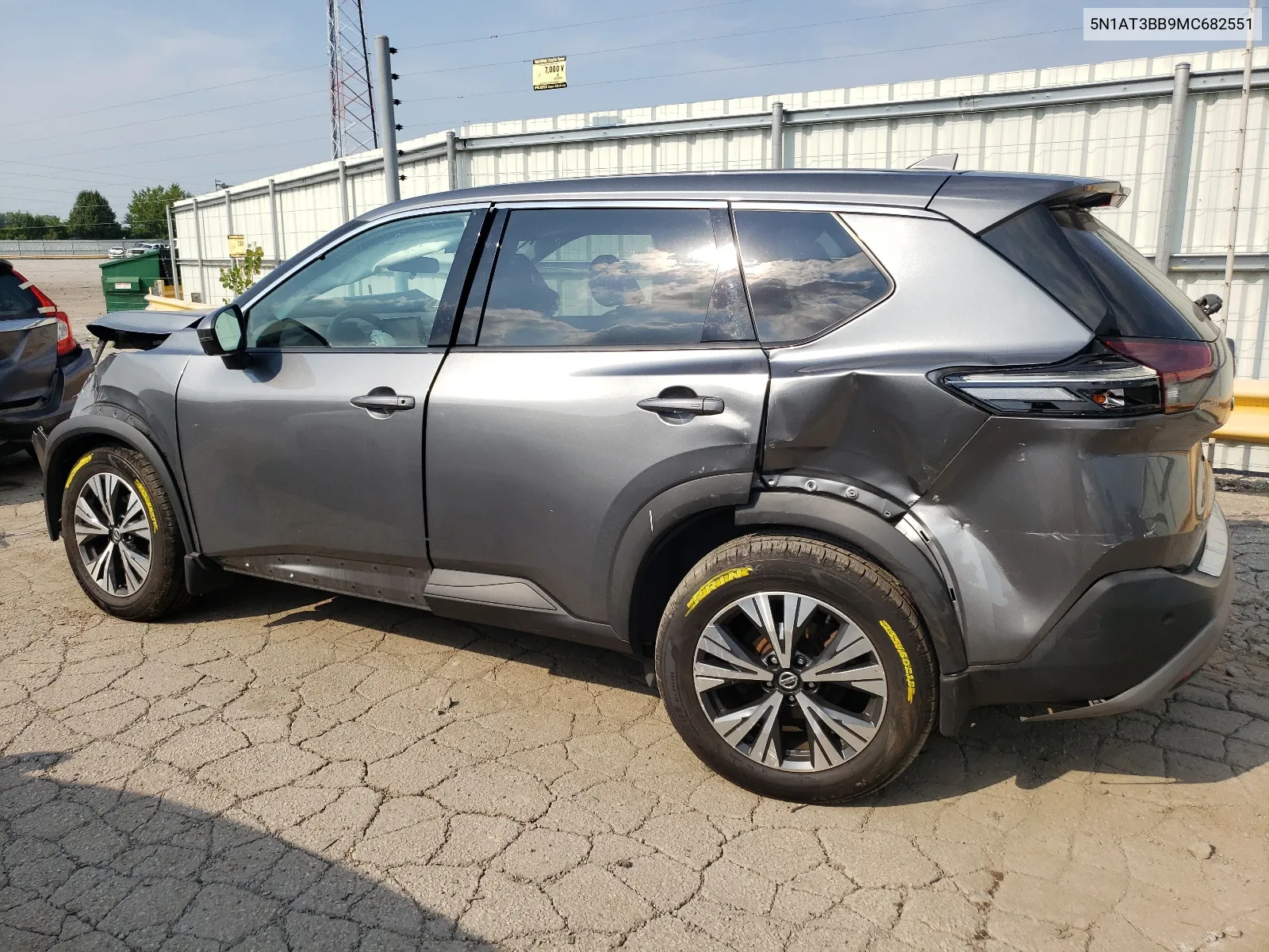 2021 Nissan Rogue Sv VIN: 5N1AT3BB9MC682551 Lot: 64363964