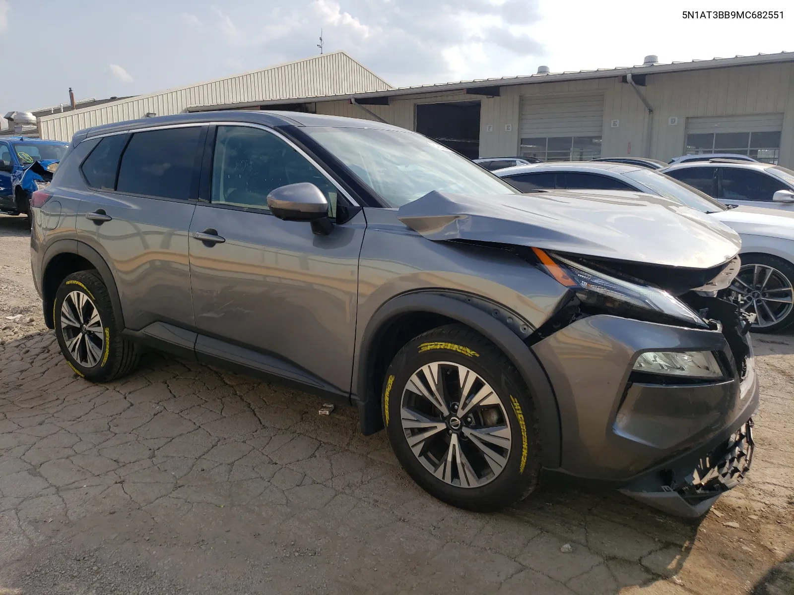 2021 Nissan Rogue Sv VIN: 5N1AT3BB9MC682551 Lot: 64363964