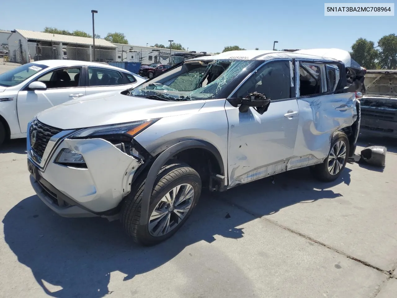 5N1AT3BA2MC708964 2021 Nissan Rogue Sv