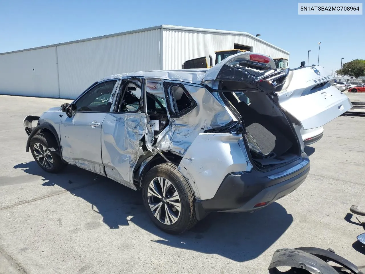 5N1AT3BA2MC708964 2021 Nissan Rogue Sv