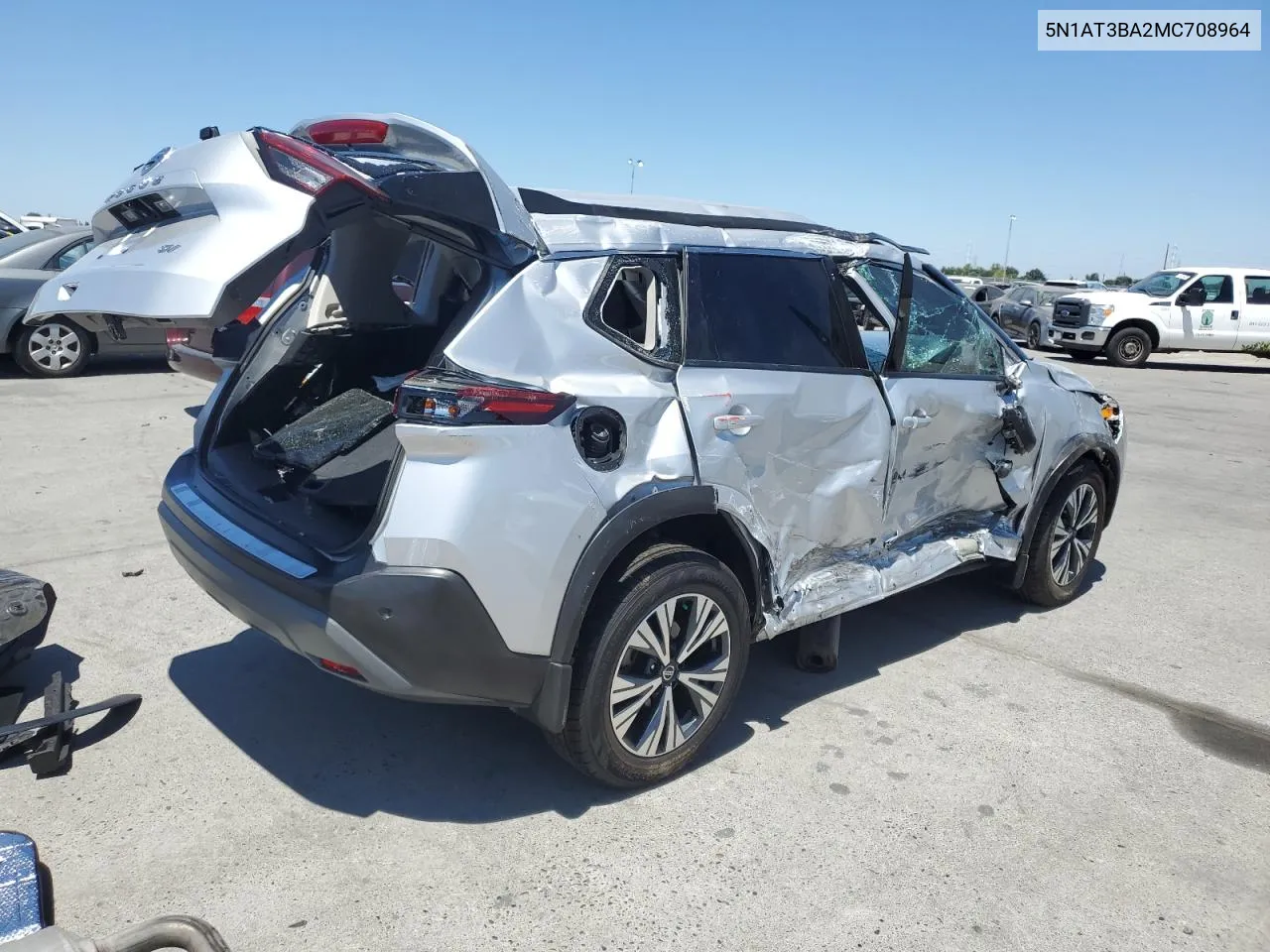 5N1AT3BA2MC708964 2021 Nissan Rogue Sv