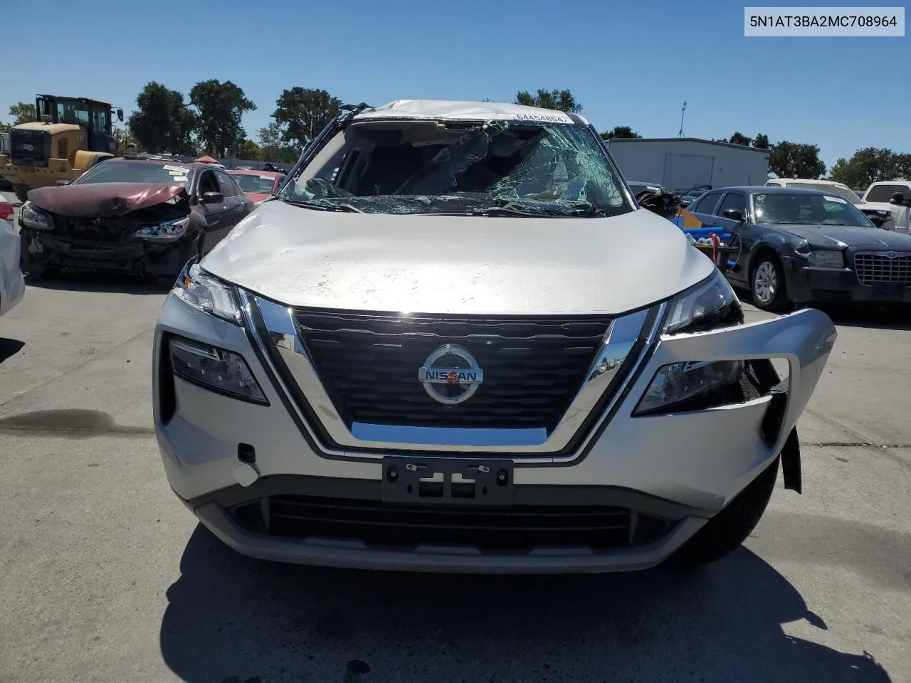 2021 Nissan Rogue Sv VIN: 5N1AT3BA2MC708964 Lot: 64454804