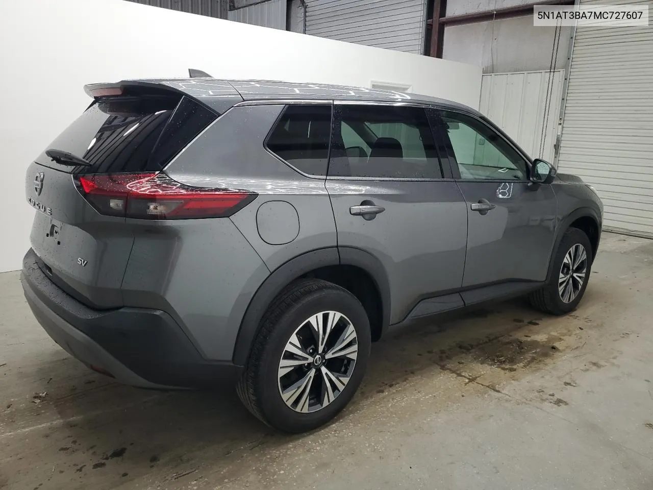 2021 Nissan Rogue Sv VIN: 5N1AT3BA7MC727607 Lot: 64671414