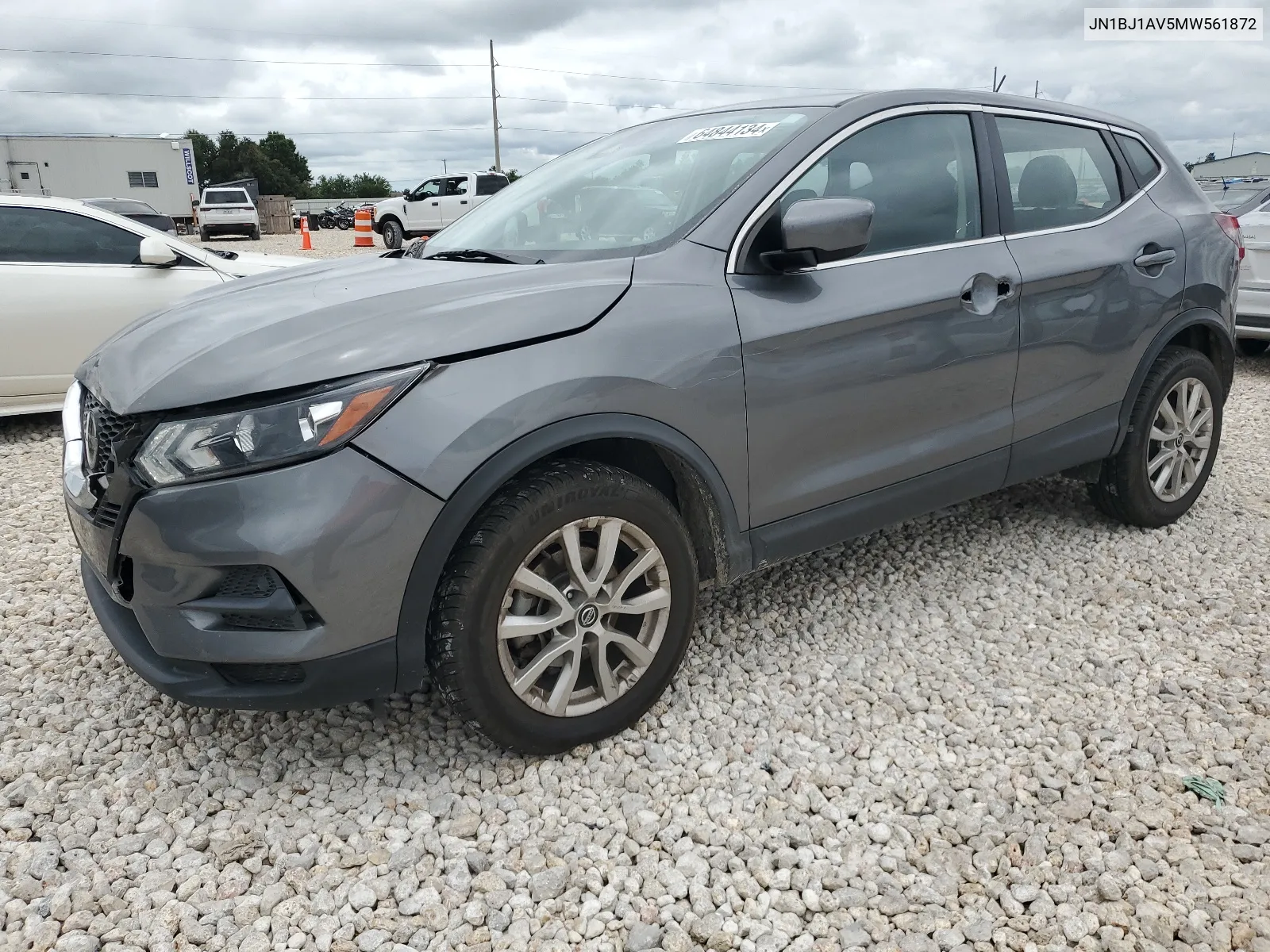 2021 Nissan Rogue Sport S VIN: JN1BJ1AV5MW561872 Lot: 74736564