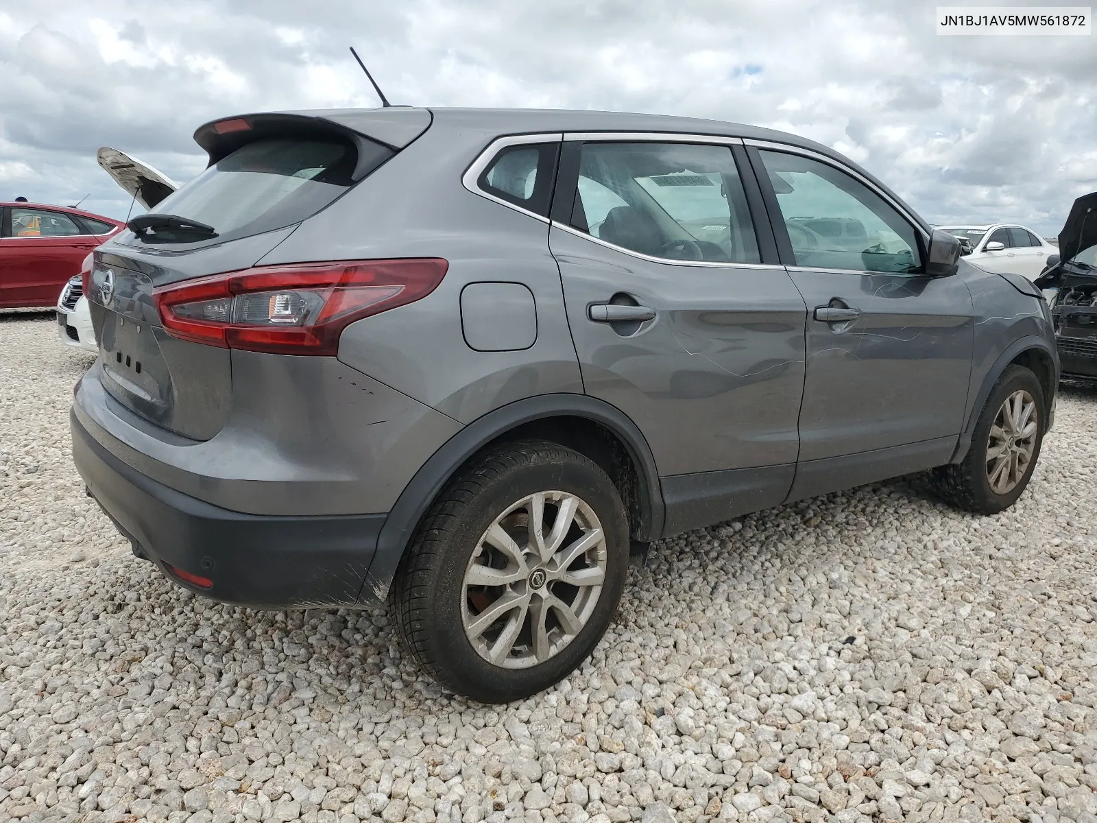 2021 Nissan Rogue Sport S VIN: JN1BJ1AV5MW561872 Lot: 74736564