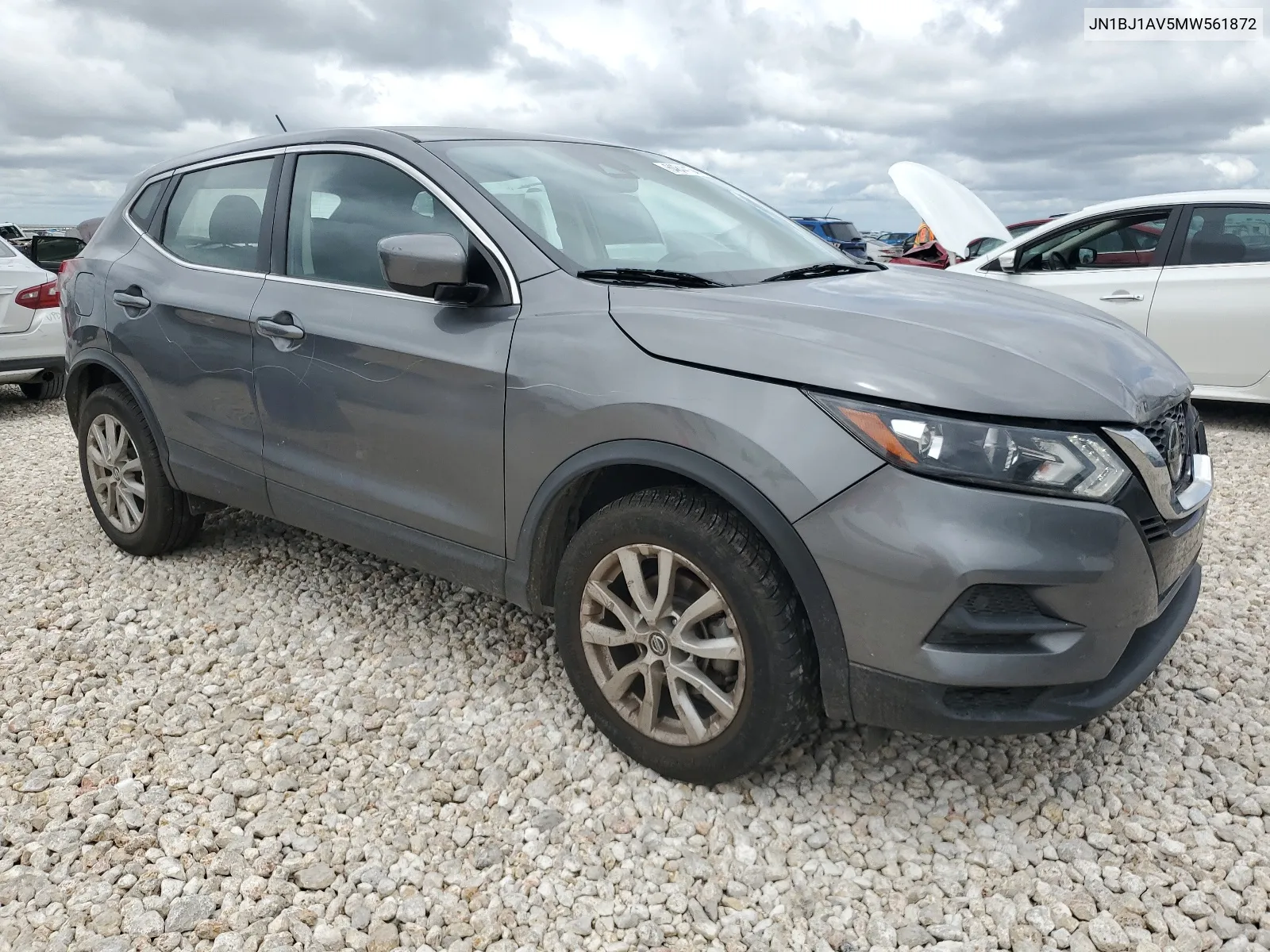 2021 Nissan Rogue Sport S VIN: JN1BJ1AV5MW561872 Lot: 74736564