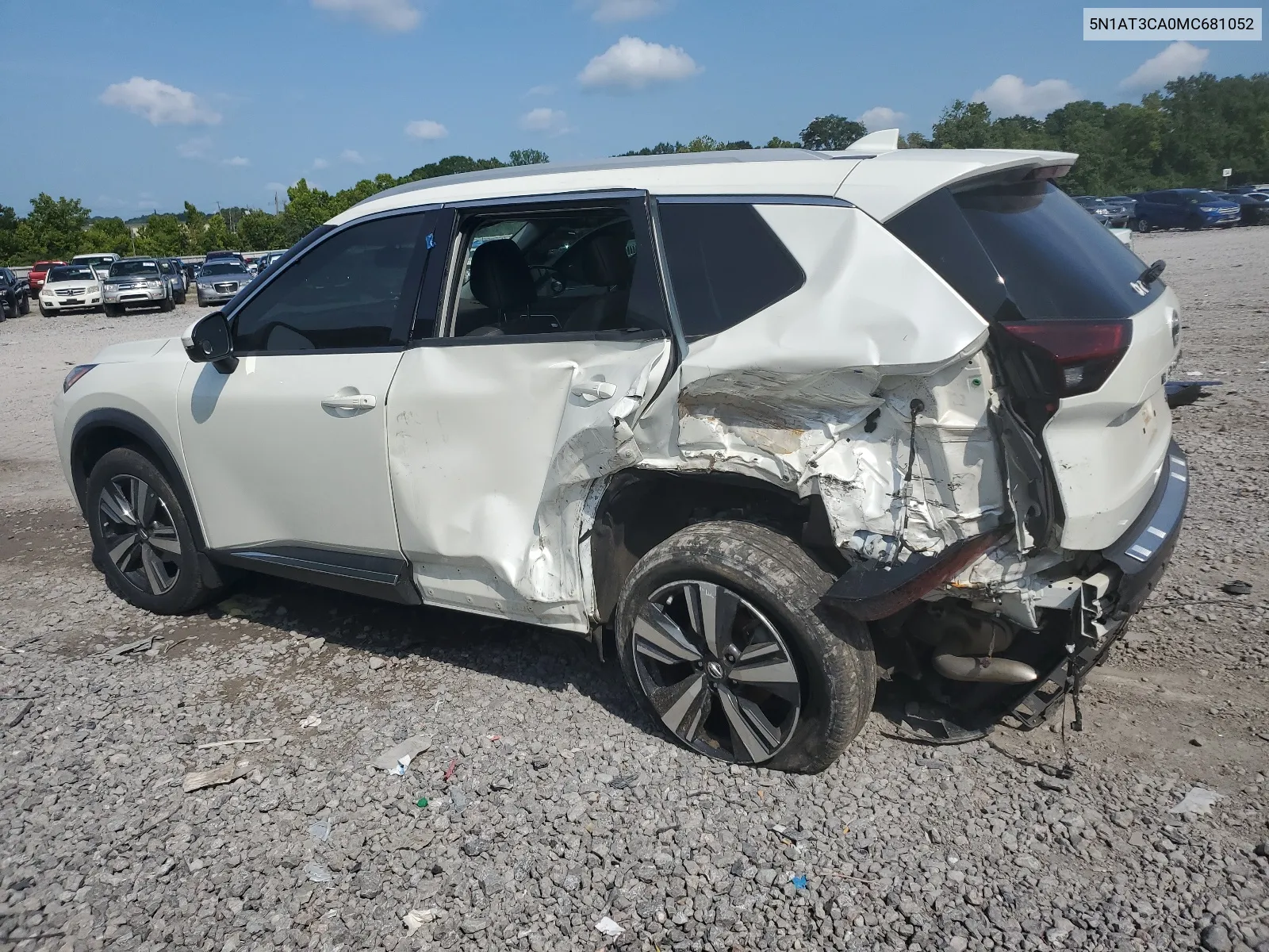 2021 Nissan Rogue Sl VIN: 5N1AT3CA0MC681052 Lot: 65221544