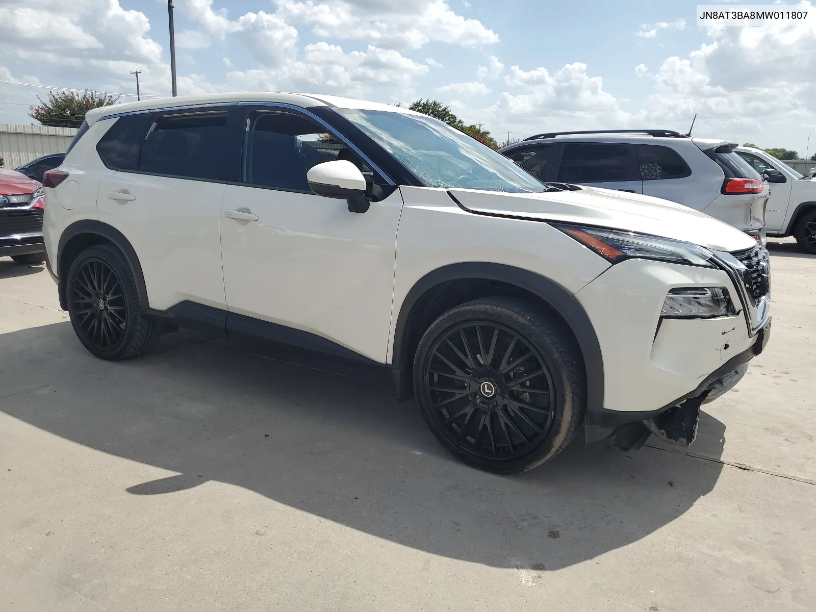 2021 Nissan Rogue Sv VIN: JN8AT3BA8MW011807 Lot: 65317614