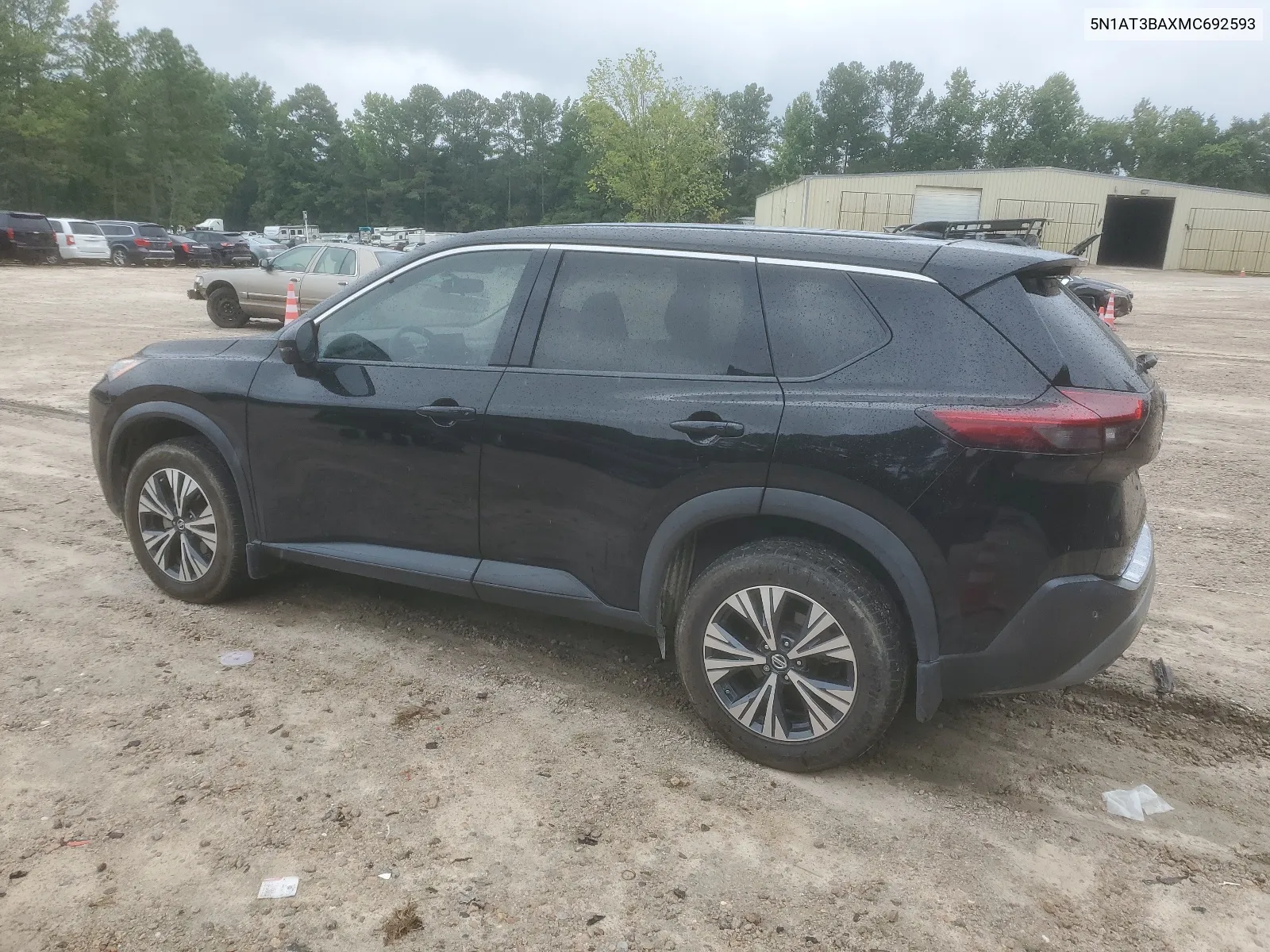 2021 Nissan Rogue Sv VIN: 5N1AT3BAXMC692593 Lot: 65328714