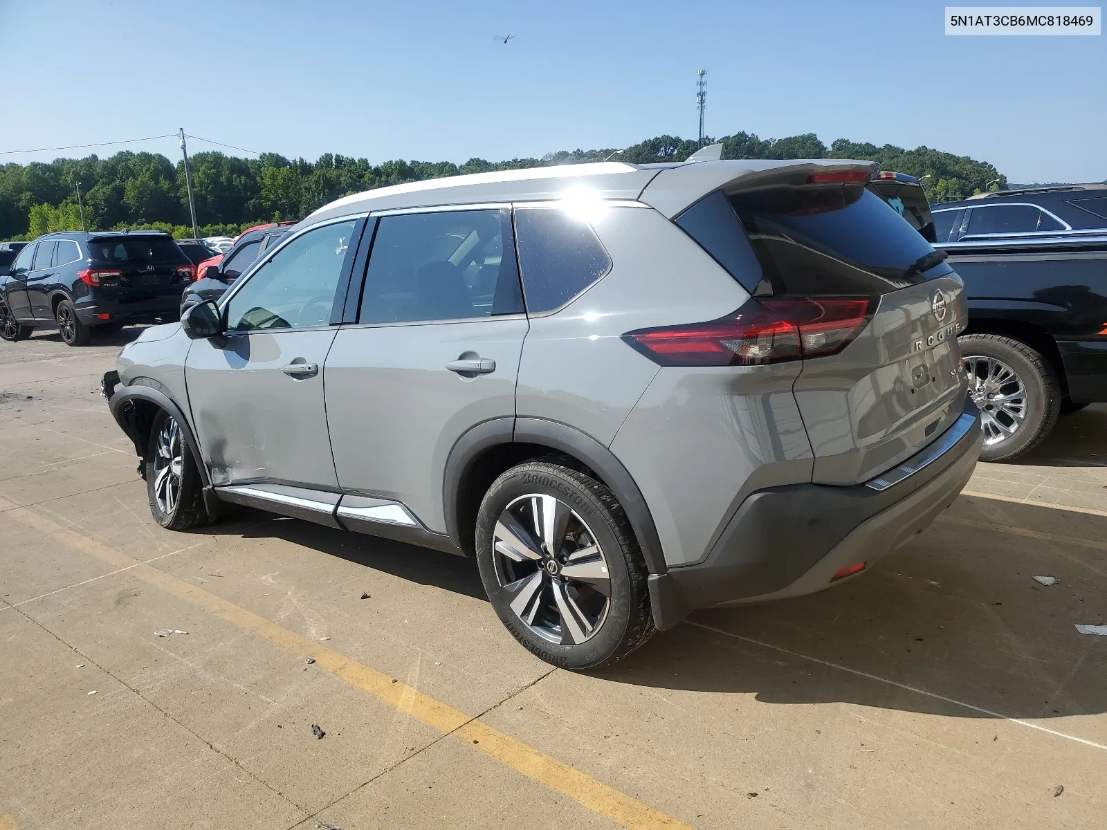 2021 Nissan Rogue Sl VIN: 5N1AT3CB6MC818469 Lot: 65927704