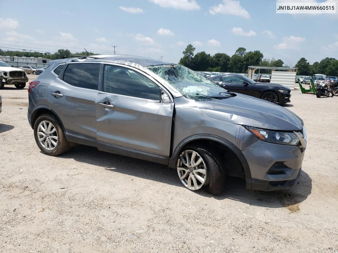 2021 Nissan Rogue Sport S VIN: JN1BJ1AW4MW660515 Lot: 66125724