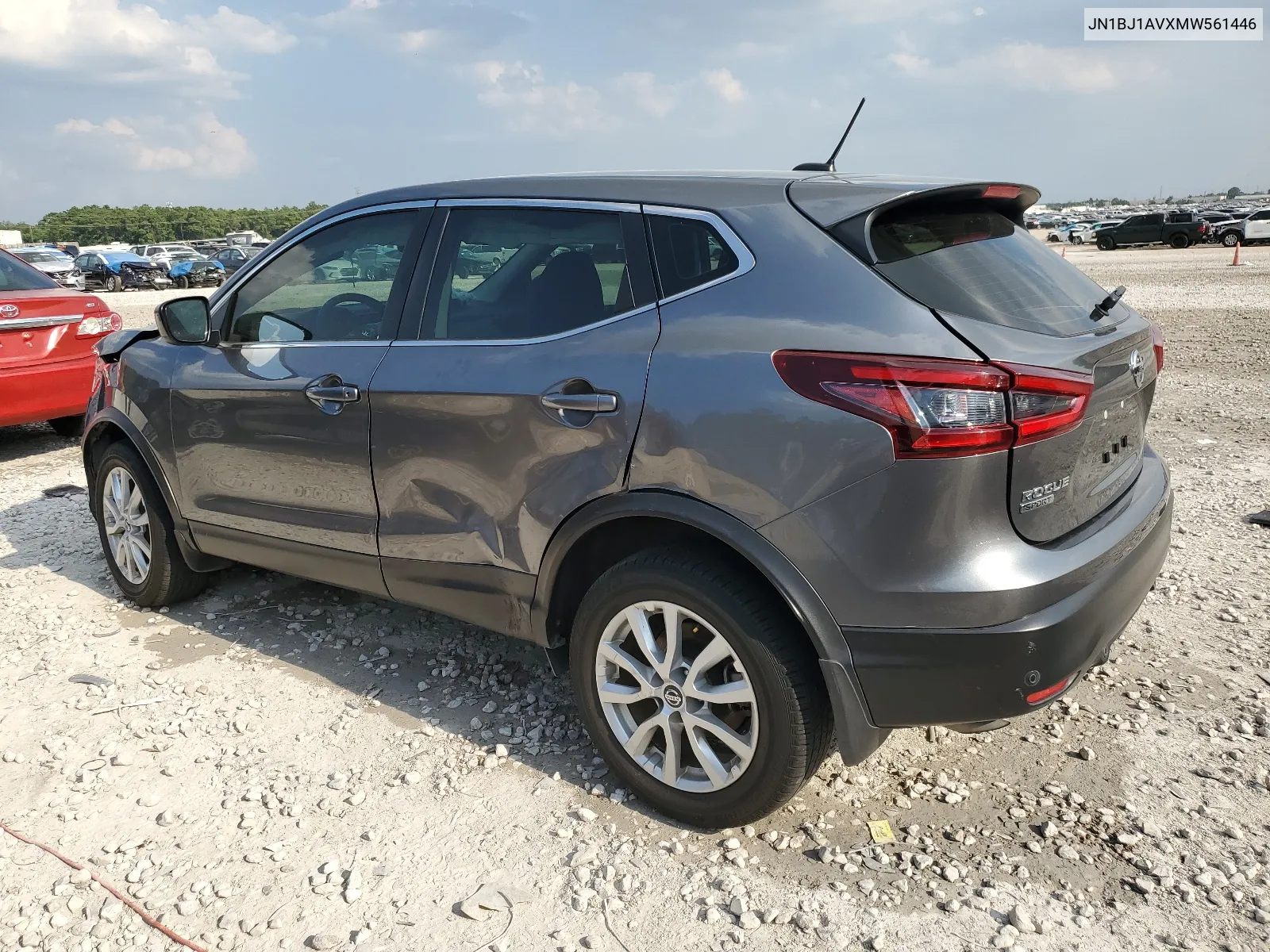 2021 Nissan Rogue Sport S VIN: JN1BJ1AVXMW561446 Lot: 66292914