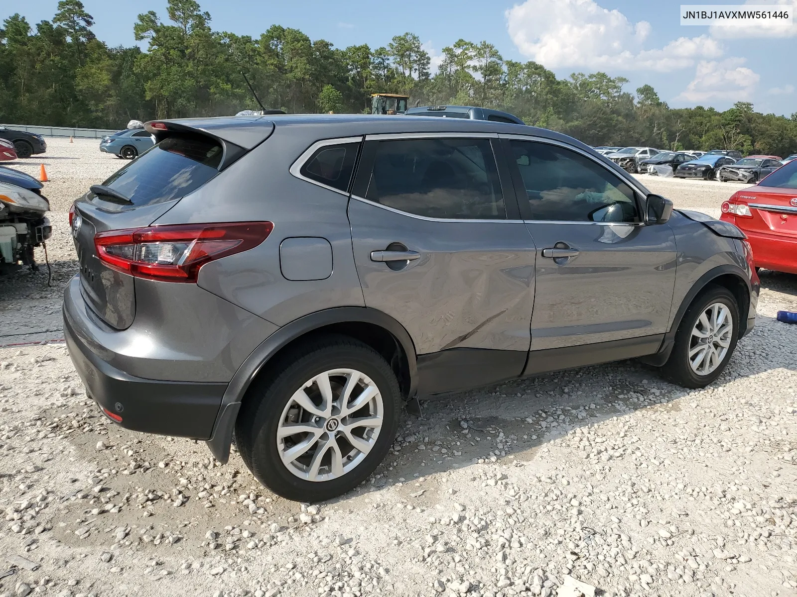 2021 Nissan Rogue Sport S VIN: JN1BJ1AVXMW561446 Lot: 66292914