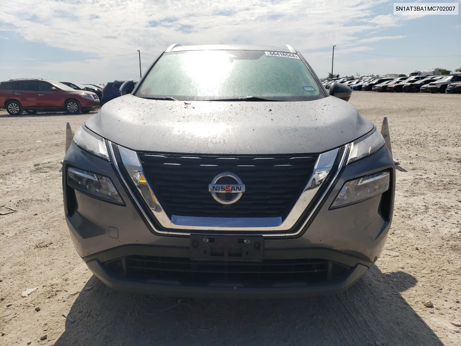 2021 Nissan Rogue Sv VIN: 5N1AT3BA1MC702007 Lot: 66416544