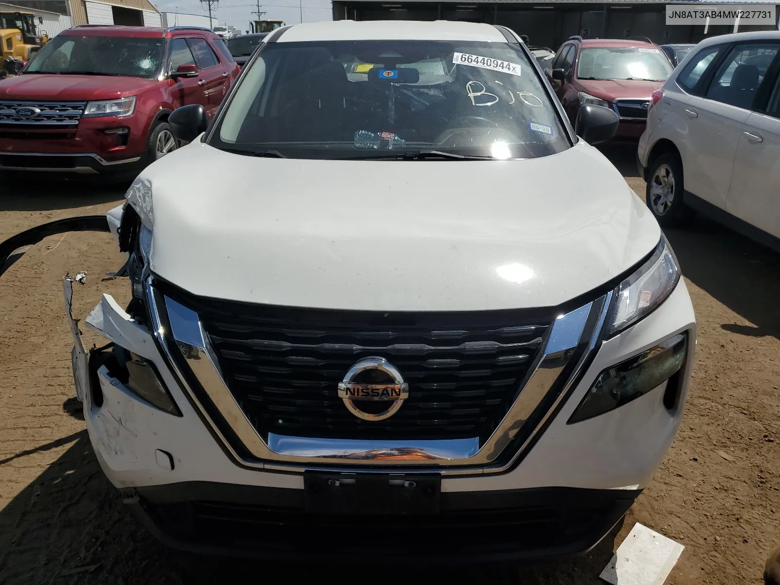 JN8AT3AB4MW227731 2021 Nissan Rogue S