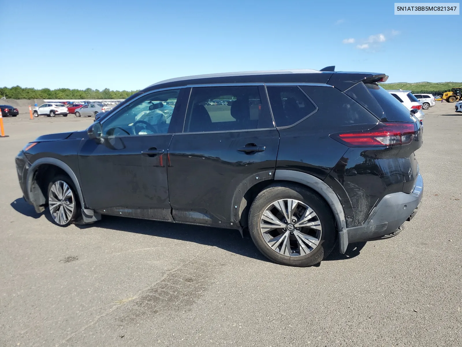 2021 Nissan Rogue Sv VIN: 5N1AT3BB5MC821347 Lot: 66458764