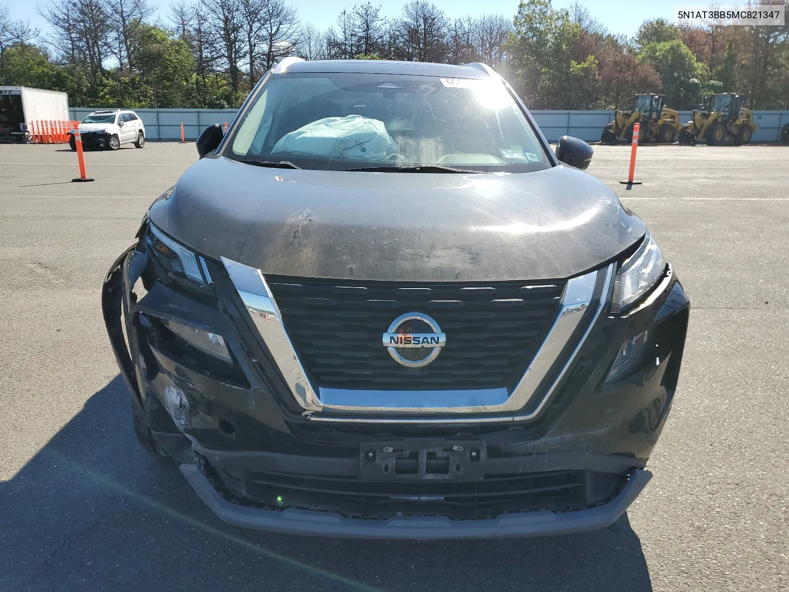 2021 Nissan Rogue Sv VIN: 5N1AT3BB5MC821347 Lot: 66458764