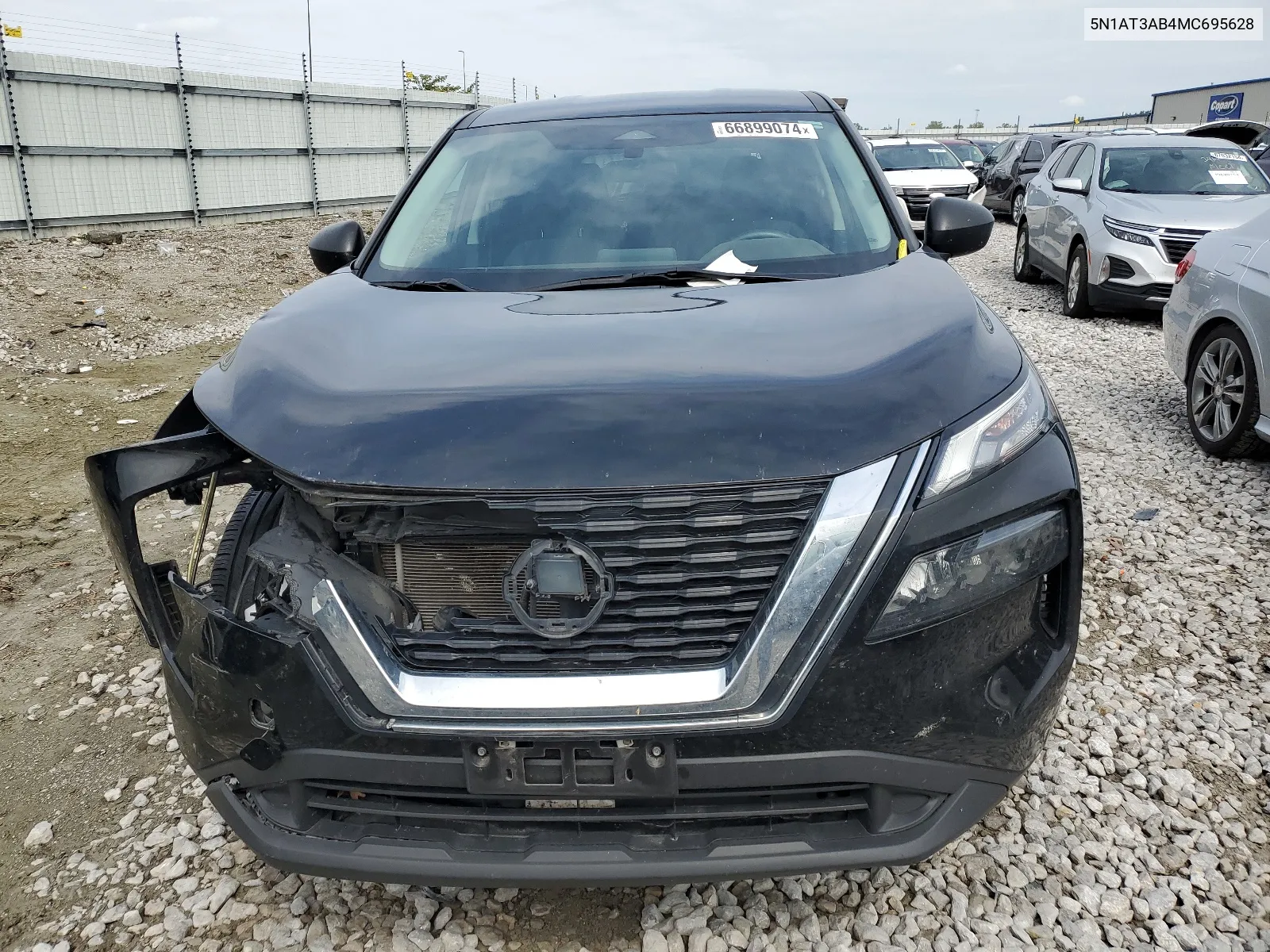 2021 Nissan Rogue S VIN: 5N1AT3AB4MC695628 Lot: 66899074