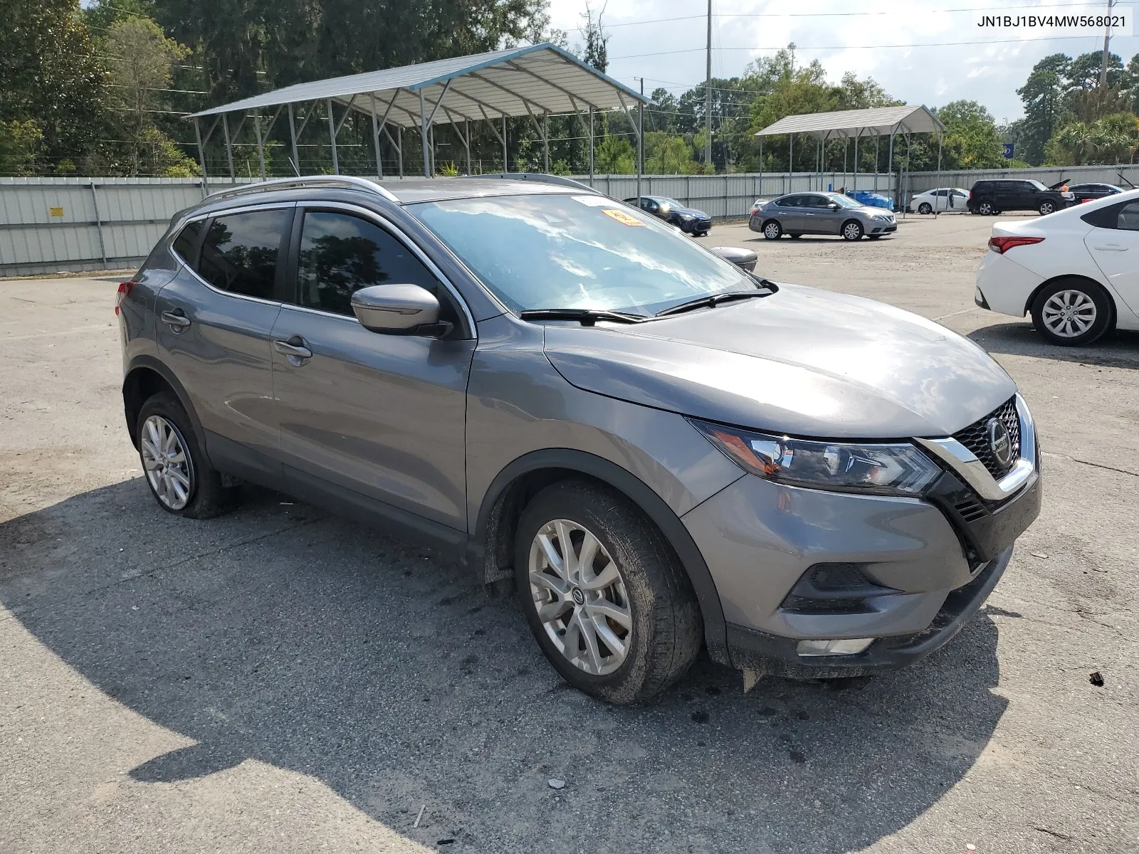 2021 Nissan Rogue Sport Sv VIN: JN1BJ1BV4MW568021 Lot: 67054364