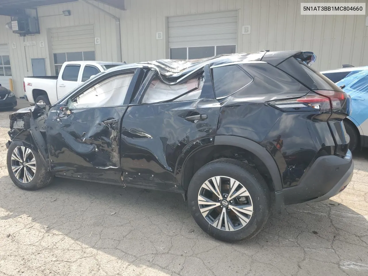 2021 Nissan Rogue Sv VIN: 5N1AT3BB1MC804660 Lot: 67108634