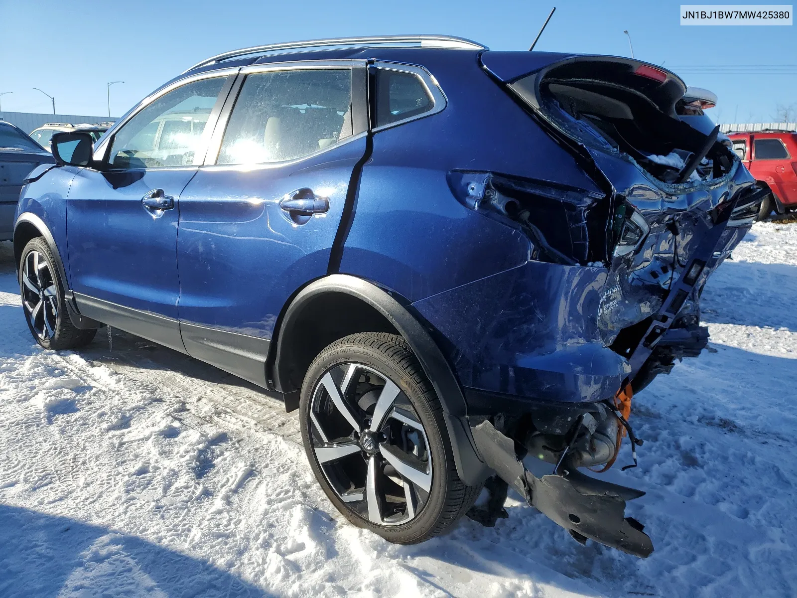 2021 Nissan Rogue Sport Sv VIN: JN1BJ1BW7MW425380 Lot: 67198692