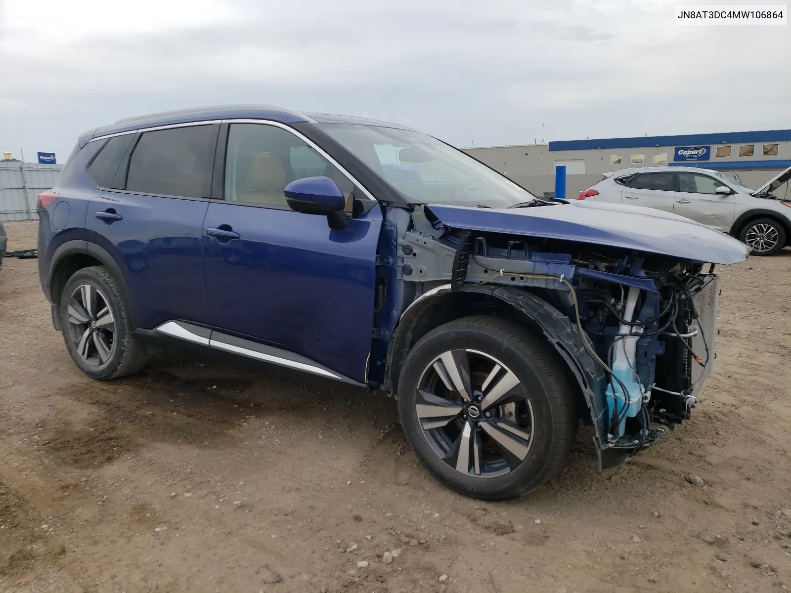 2021 Nissan Rogue Platinum VIN: JN8AT3DC4MW106864 Lot: 67342254