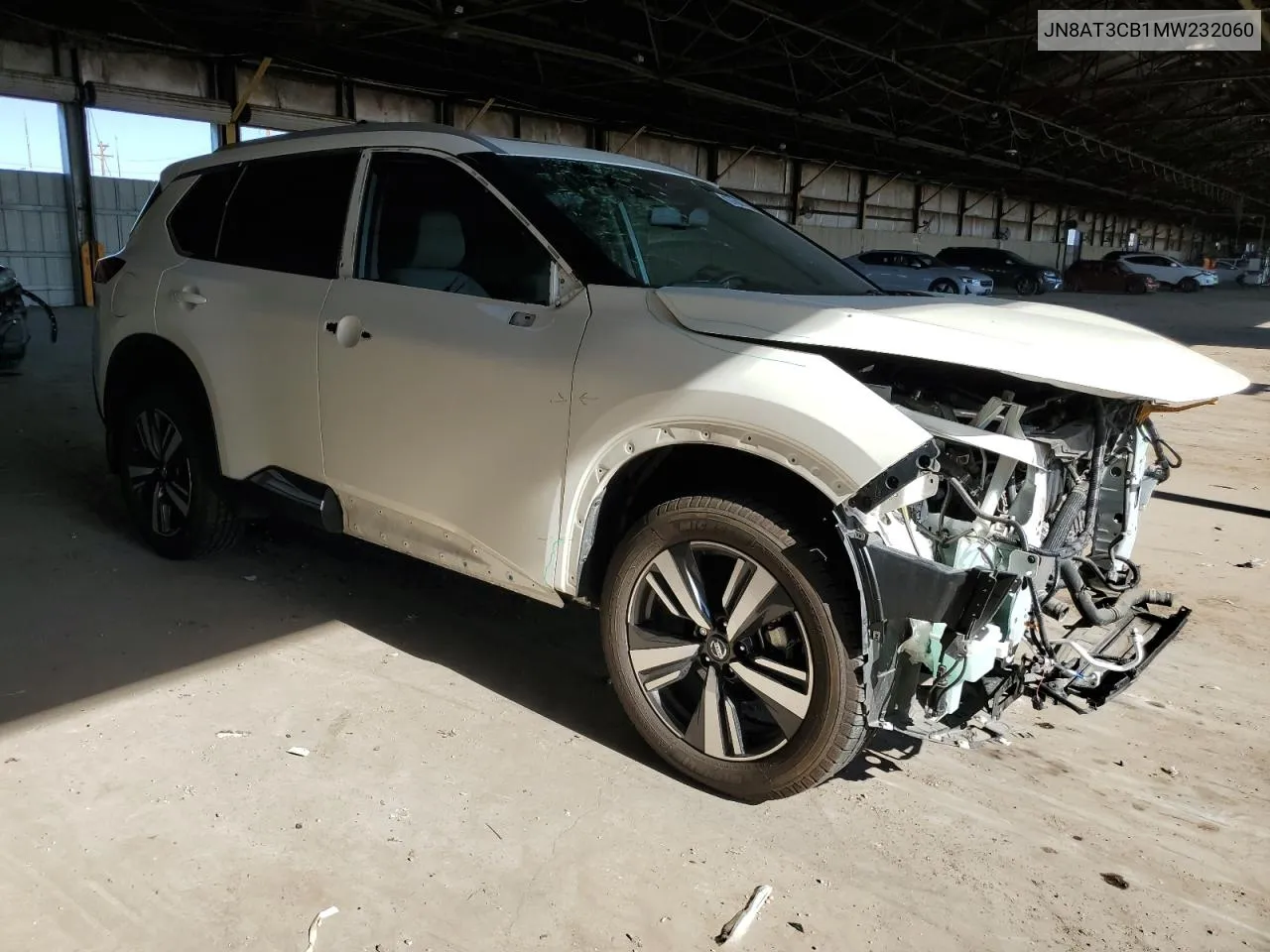 2021 Nissan Rogue Sl VIN: JN8AT3CB1MW232060 Lot: 67601194