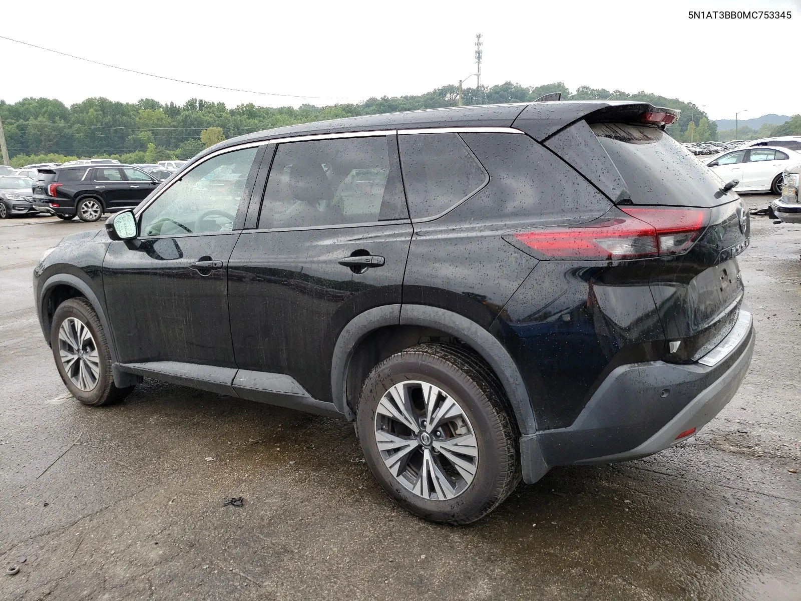 2021 Nissan Rogue Sv VIN: 5N1AT3BB0MC753345 Lot: 67606504