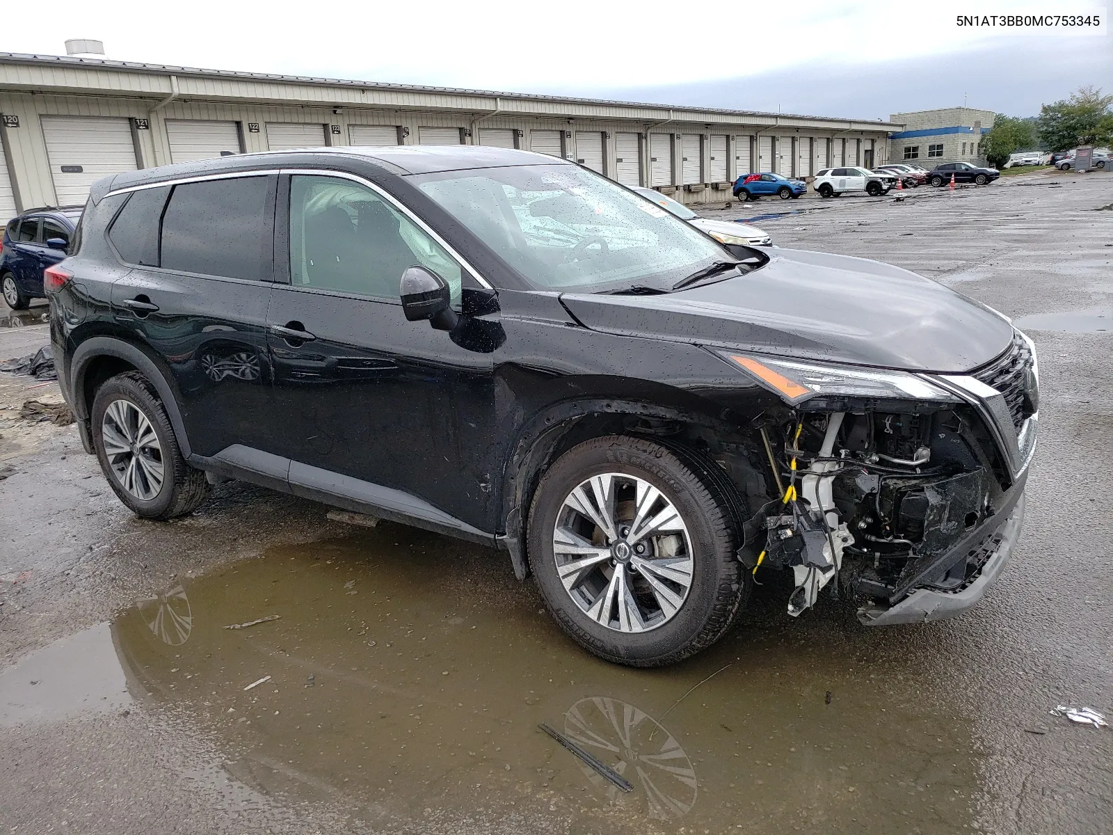 2021 Nissan Rogue Sv VIN: 5N1AT3BB0MC753345 Lot: 67606504