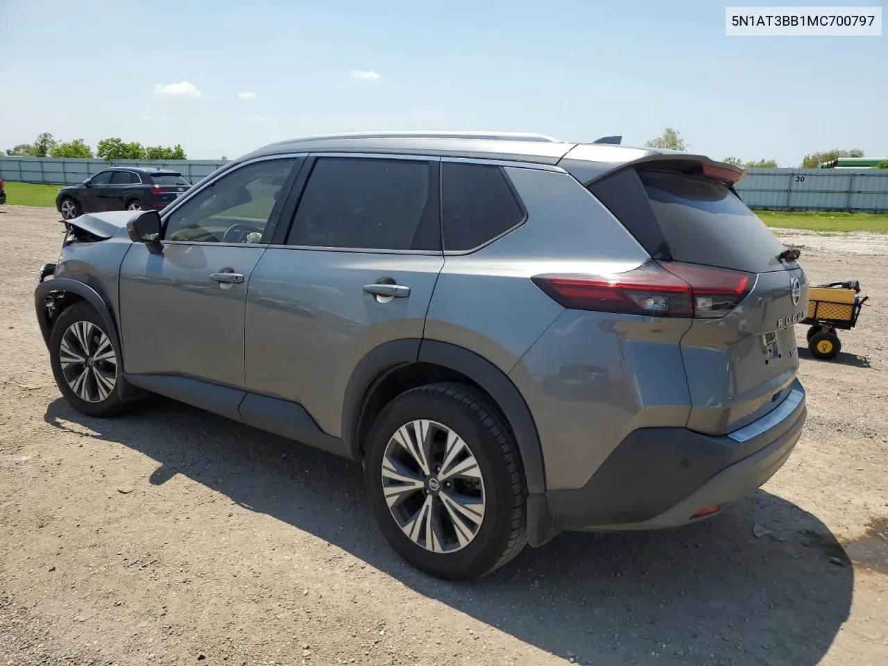 2021 Nissan Rogue Sv VIN: 5N1AT3BB1MC700797 Lot: 68334394