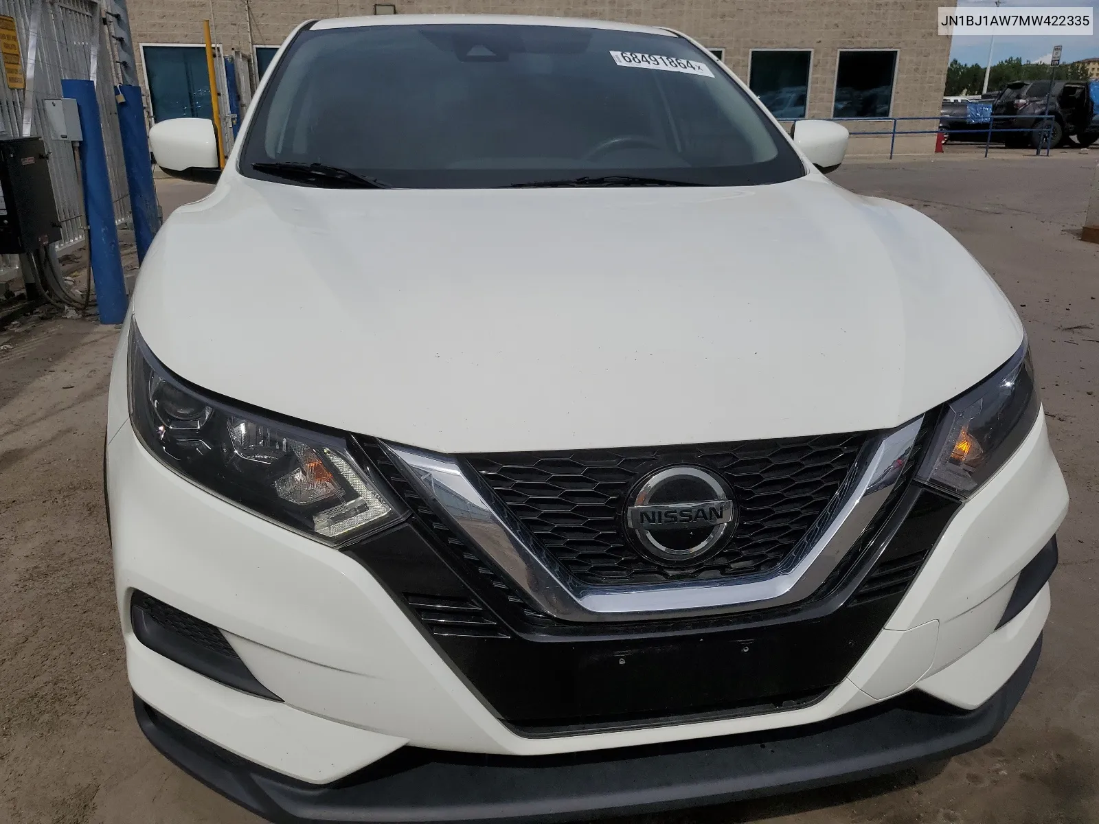 2021 Nissan Rogue Sport S VIN: JN1BJ1AW7MW422335 Lot: 68491864