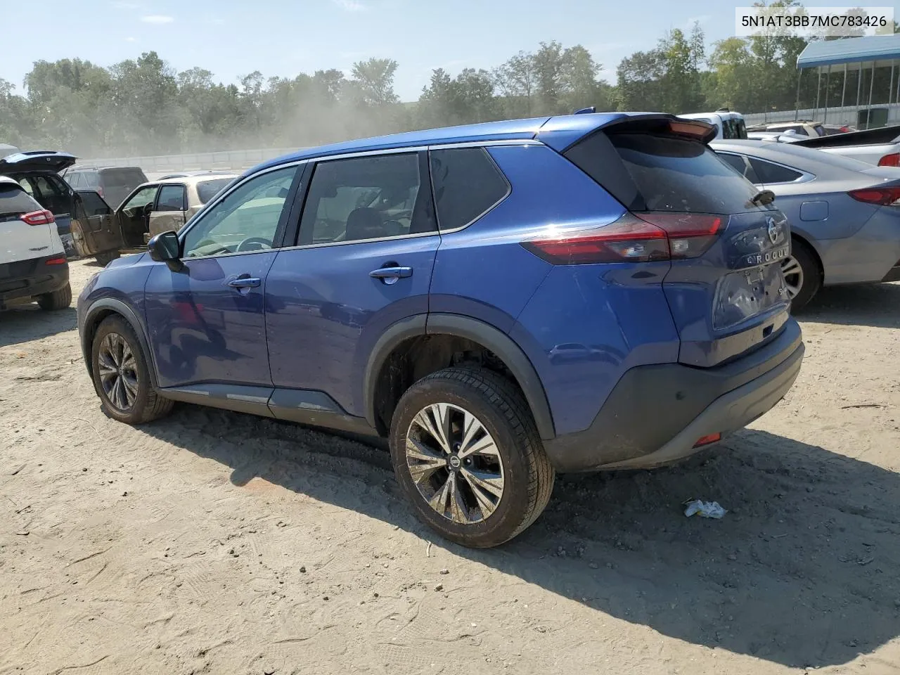 2021 Nissan Rogue Sv VIN: 5N1AT3BB7MC783426 Lot: 68602914