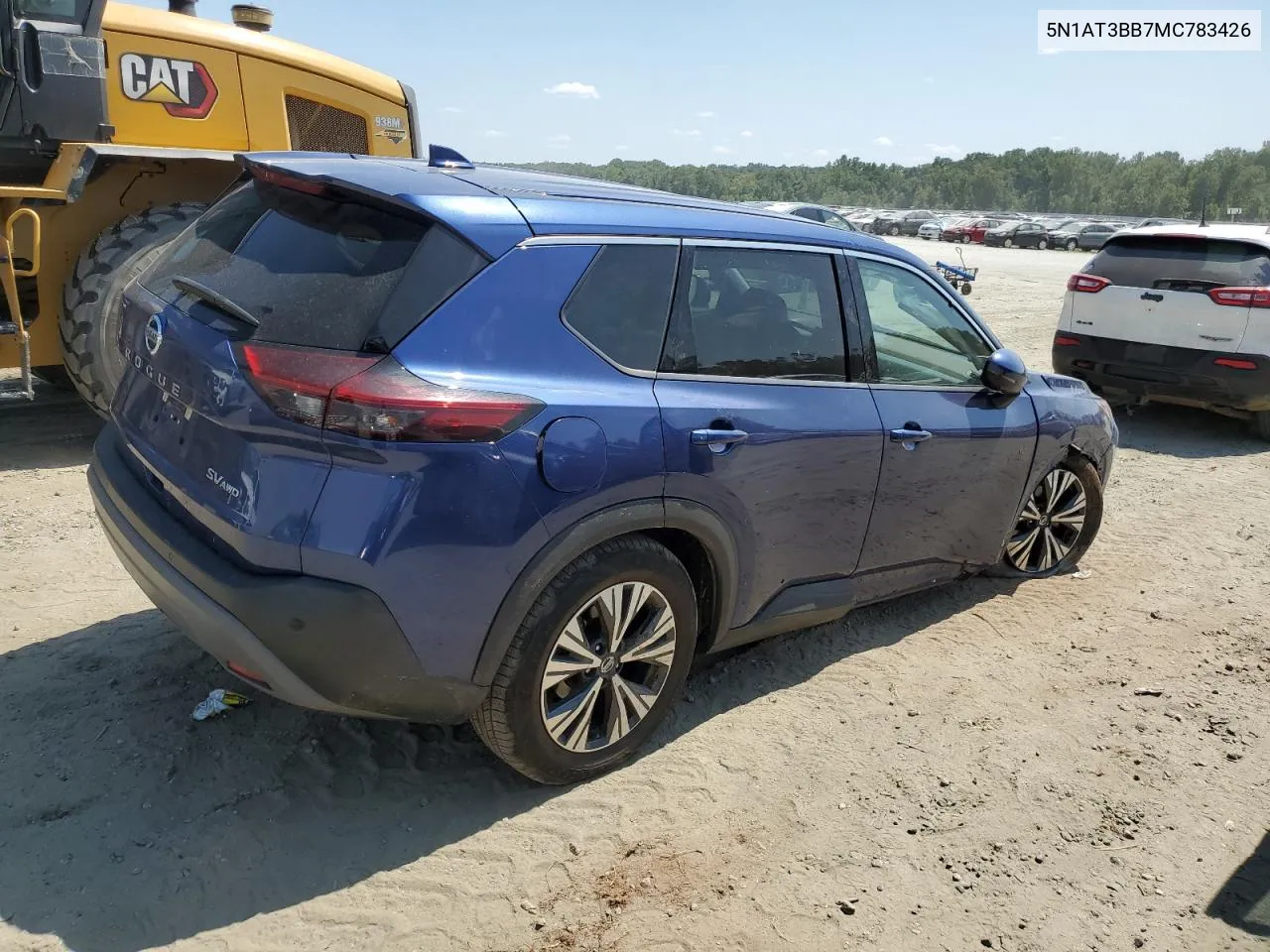 2021 Nissan Rogue Sv VIN: 5N1AT3BB7MC783426 Lot: 68602914