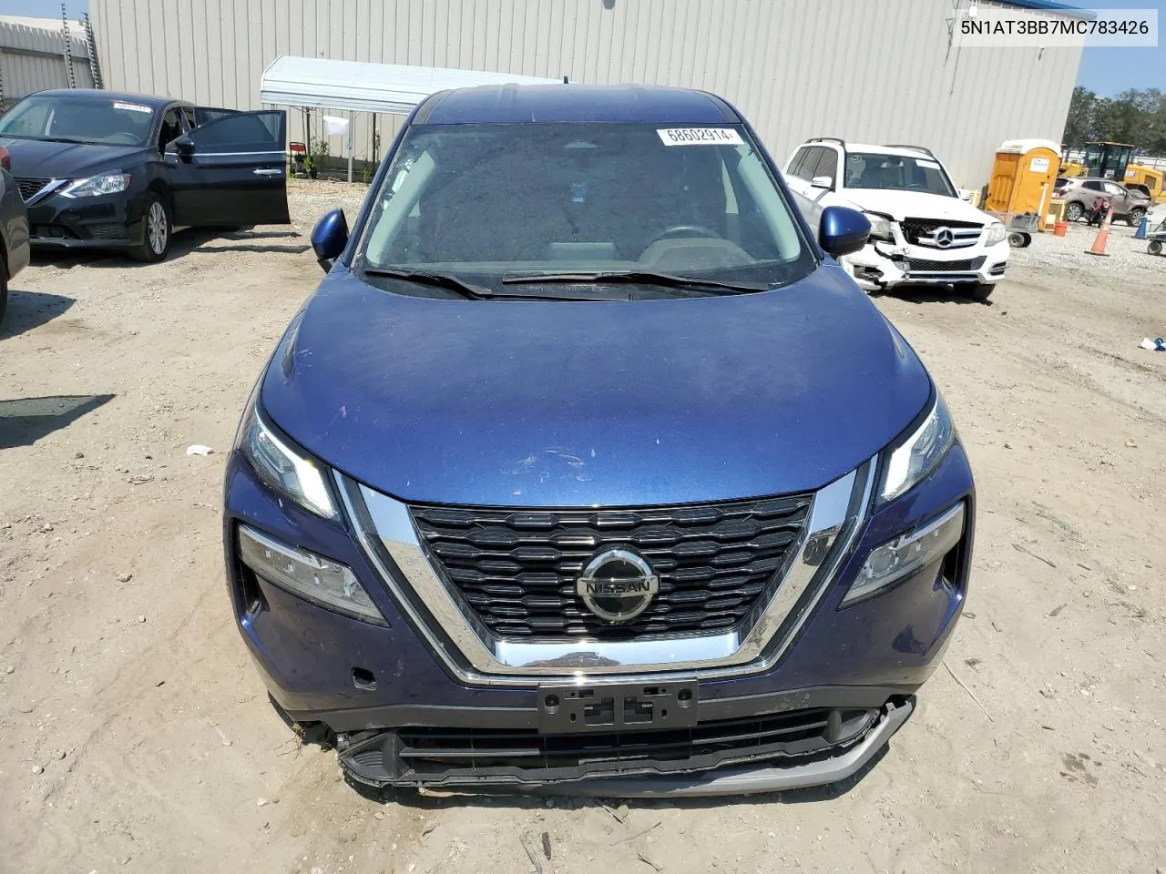 2021 Nissan Rogue Sv VIN: 5N1AT3BB7MC783426 Lot: 68602914