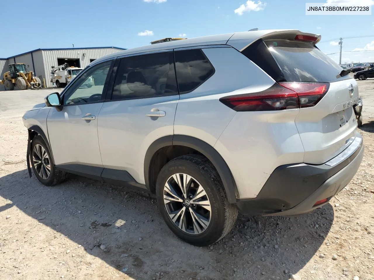 2021 Nissan Rogue Sv VIN: JN8AT3BB0MW227238 Lot: 68754594